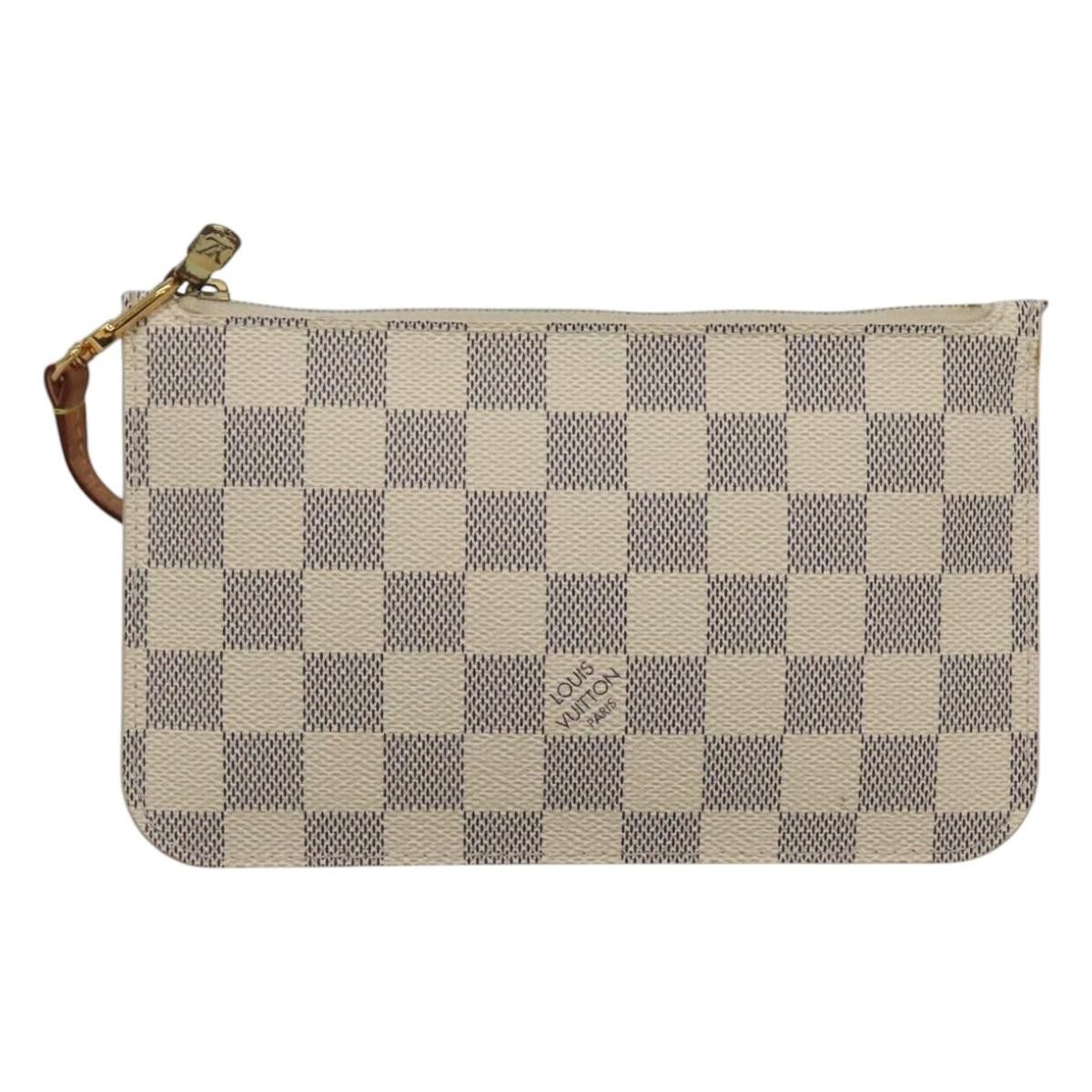Louis Vuitton Pochette Accessoires Beige Canvas Clutch Bag (Pre-Owned) Size ONE SIZE - 1 Thumbnail