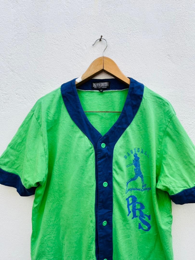 Japanese Brand × Vintage Vintage Pract Studio Baseball Championship Hip Hop Style Size US L / EU 52-54 / 3 - 3 Thumbnail