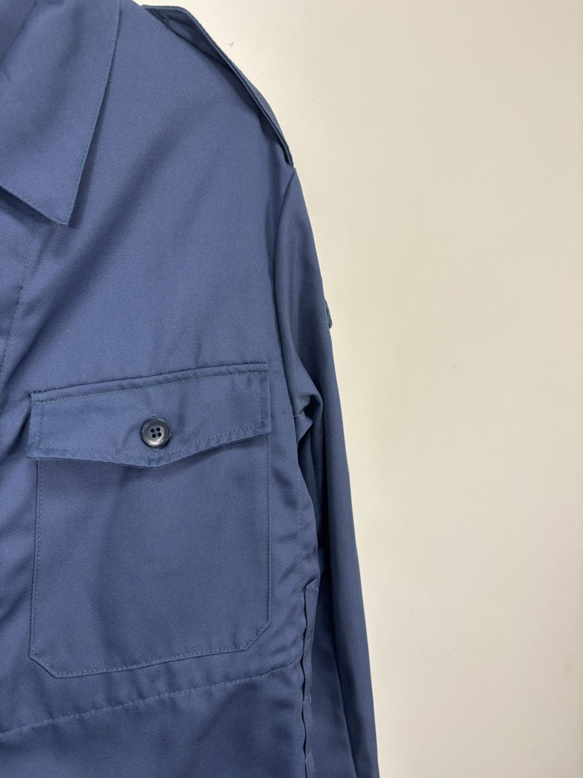 Other Vintage German Workwear Blue Utility Jacket Chore Coat Size US M / EU 48-50 / 2 - 4 Thumbnail