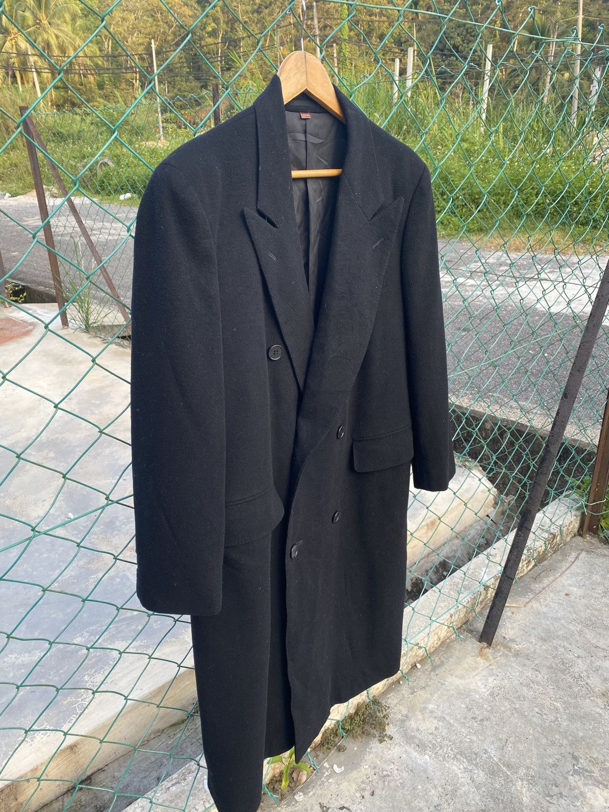 Japanese Brand Mackenzie mohair trench coat Size US M / EU 48-50 / 2 - 4 Thumbnail