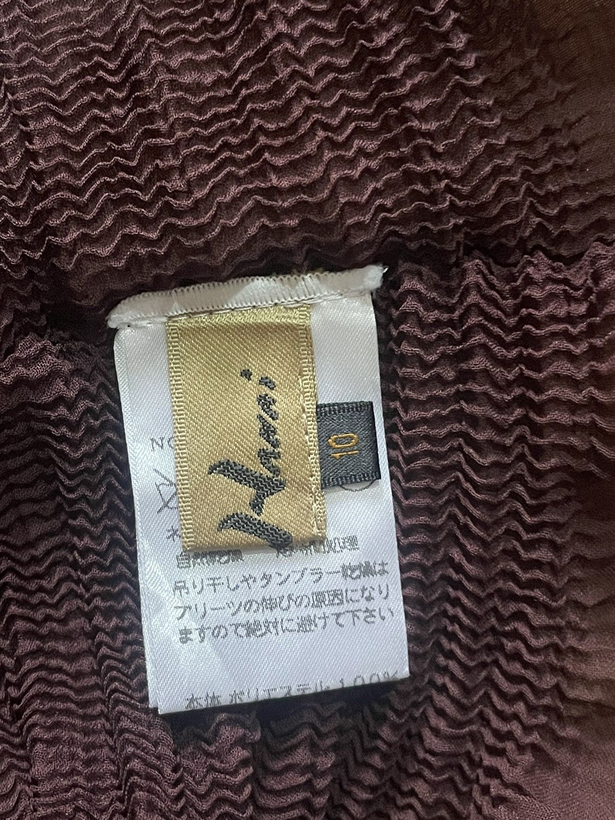 Japanese Brand Yukiko Hanai Nonsleeves Blouse Size ONE SIZE - 7 Thumbnail