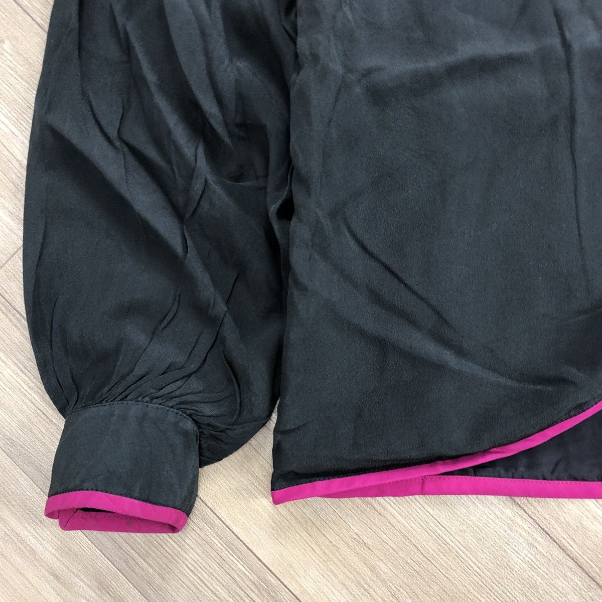 Balenciaga × Vintage Vintage Balenciaga Paris Kimono Style Back Button Up Luxury Size M / US 6-8 / IT 42-44 - 7 Thumbnail