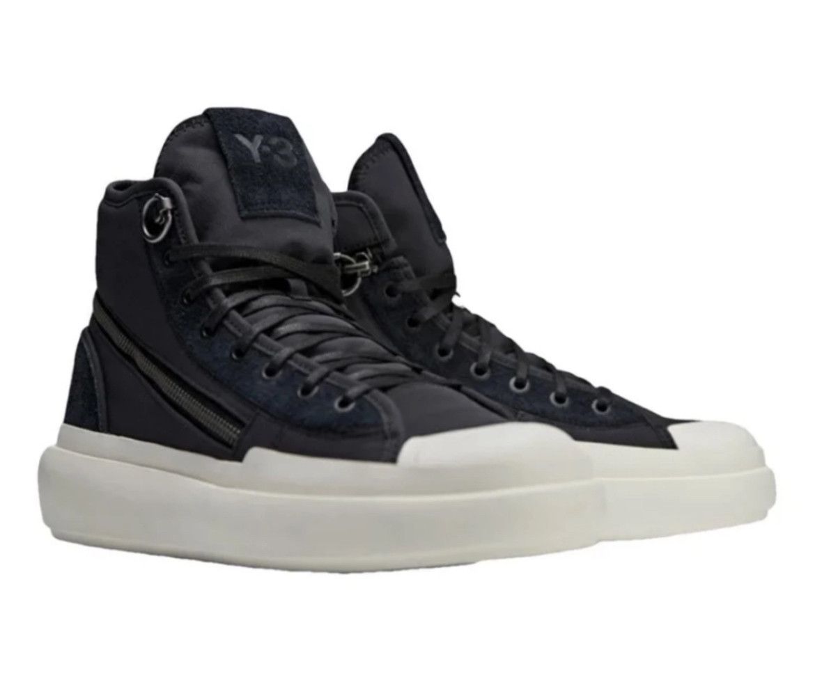 Y-3 Yohji Yamamoto high top leather sneaker