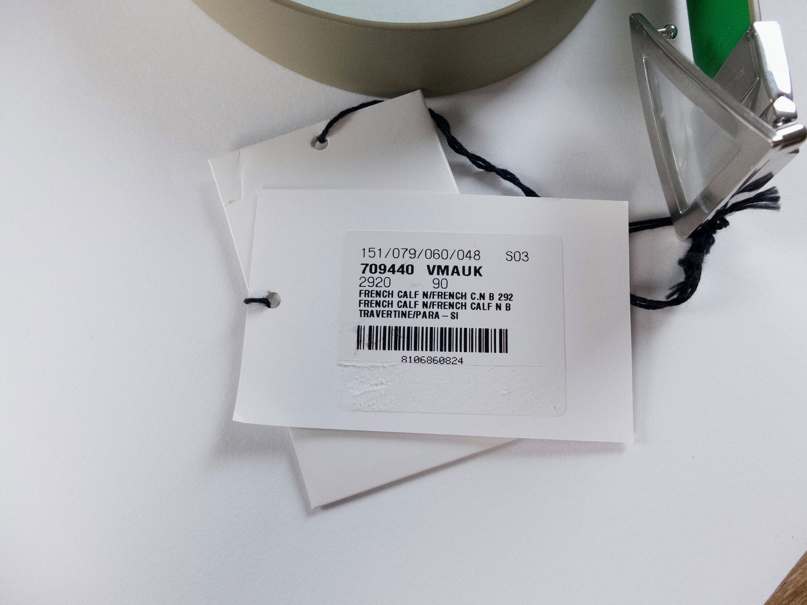 Bottega Veneta BOTTEGA VENETA green leather belt 90 for 33 to 35 inch waist Size 34 - 4 Thumbnail