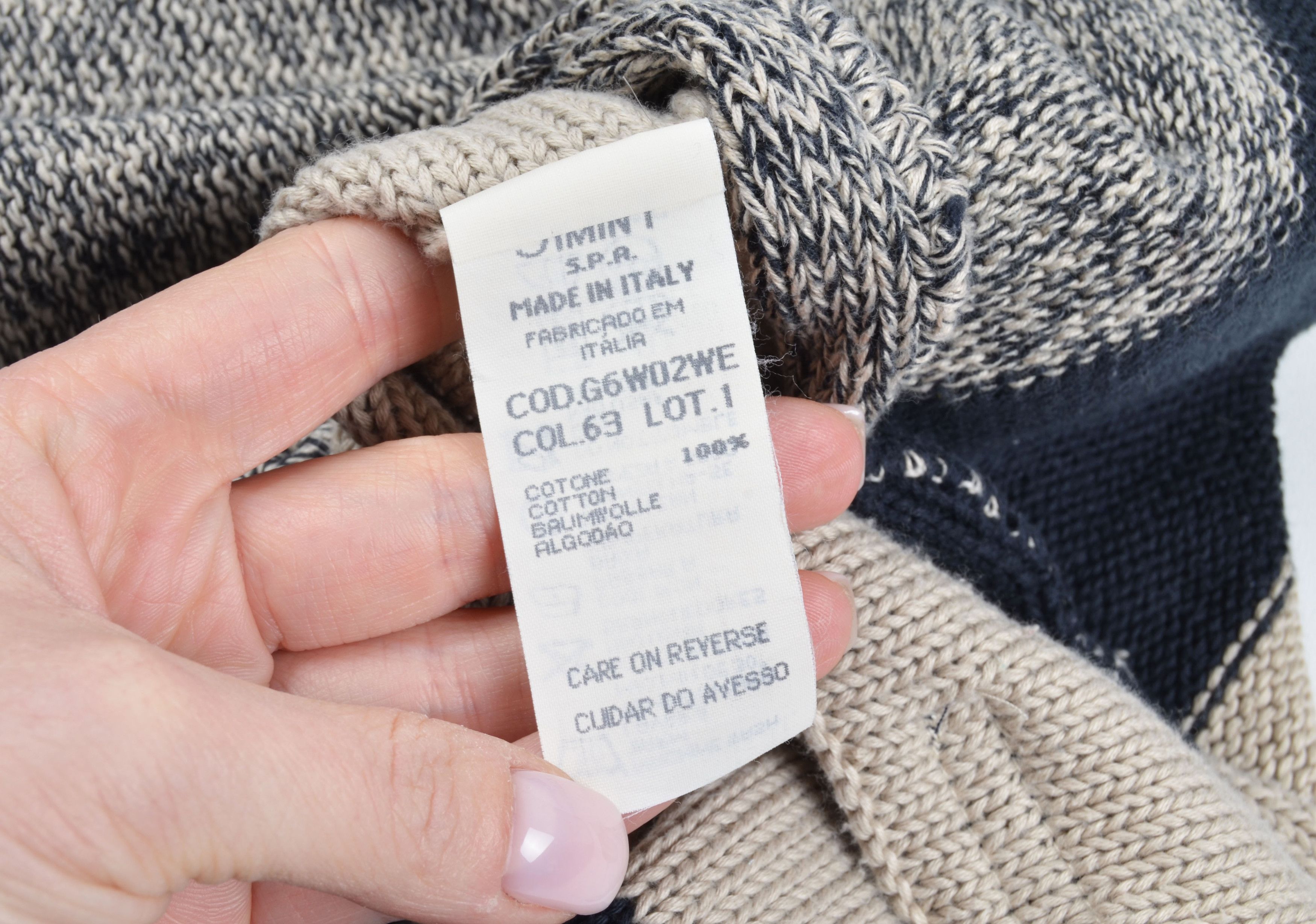 Giorgio Armani Vintage Armani Jeans 90's Striped Relaxed Fit Cotton Sweater Size US XXL / EU 58 / 5 - 6 Thumbnail