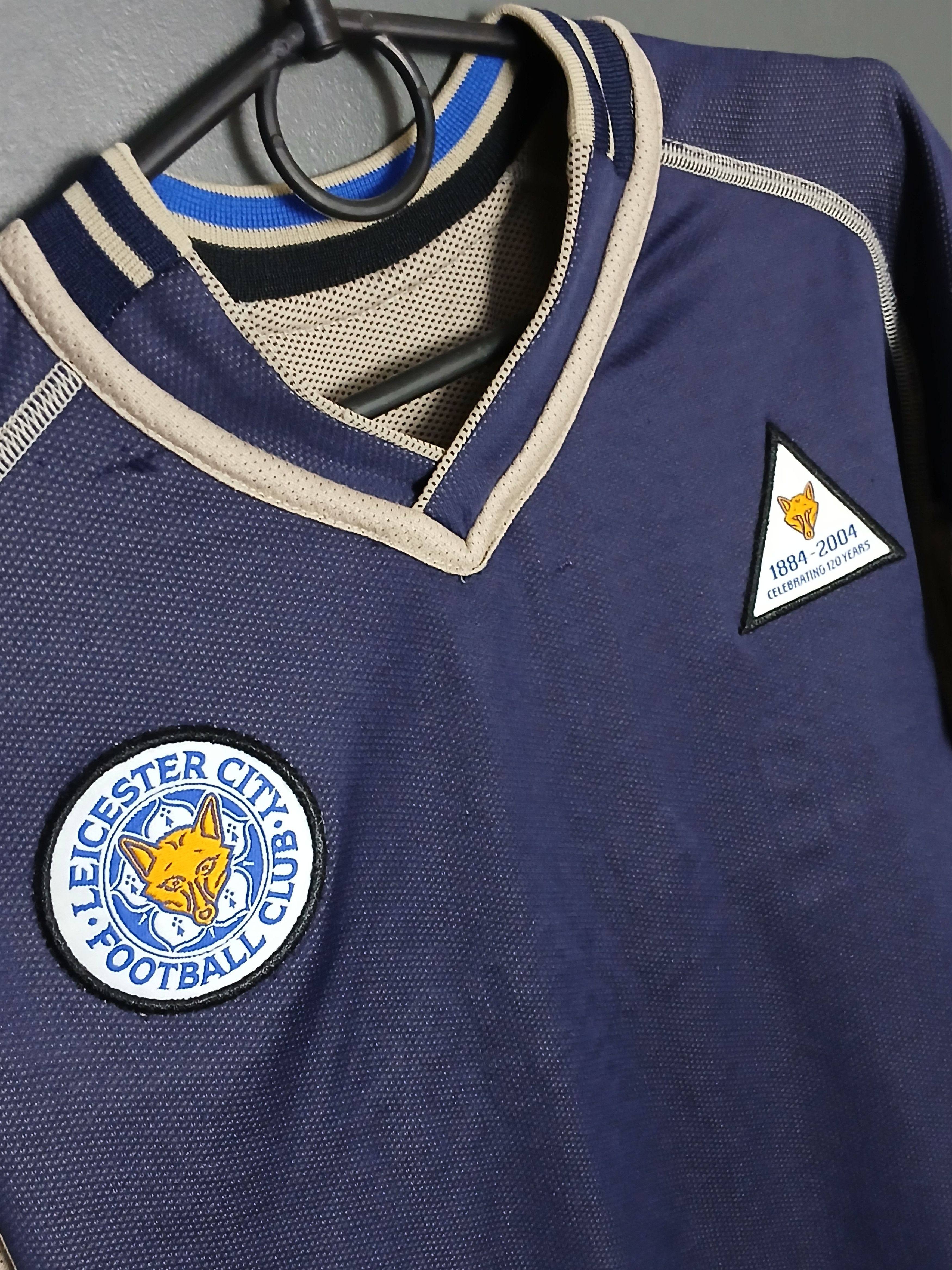 Le Coq Sportif × Vintage KIDS Leicester City Double Sided Football Jersey T-Shirt Size US S / EU 44-46 / 1 - 9 Thumbnail