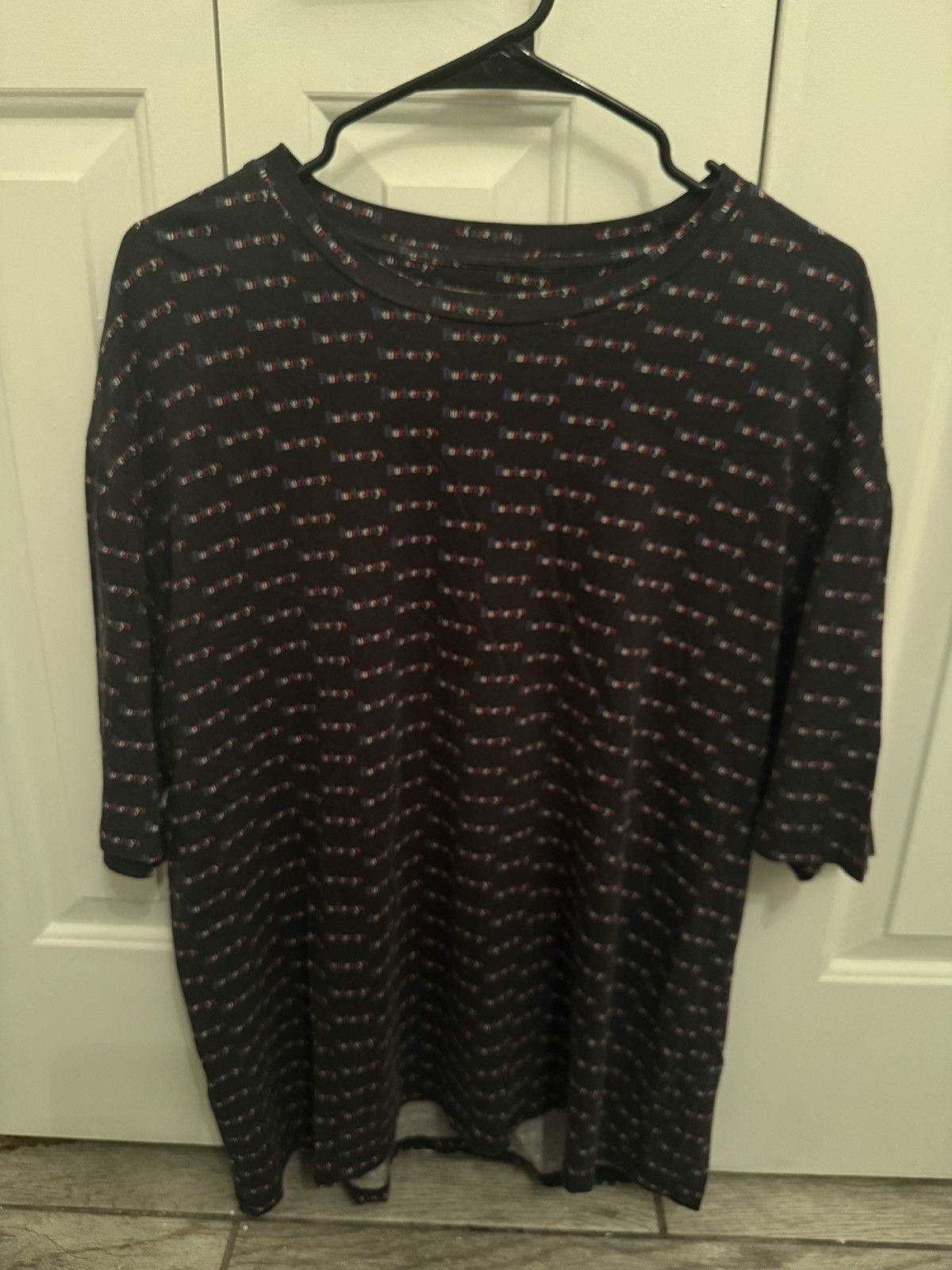 Burberry Vintage Navy Burberrys Tee Size US L / EU 52-54 / 3 - 2 Thumbnail