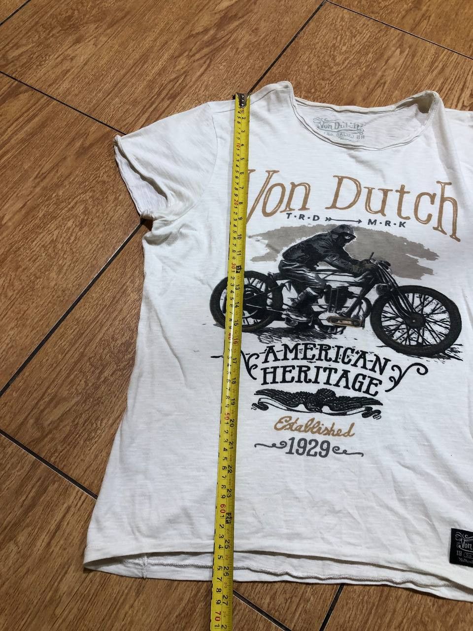 Von Dutch Von Dutch Biker Style Graphic Shirt Size US L / EU 52-54 / 3 - 9 Thumbnail
