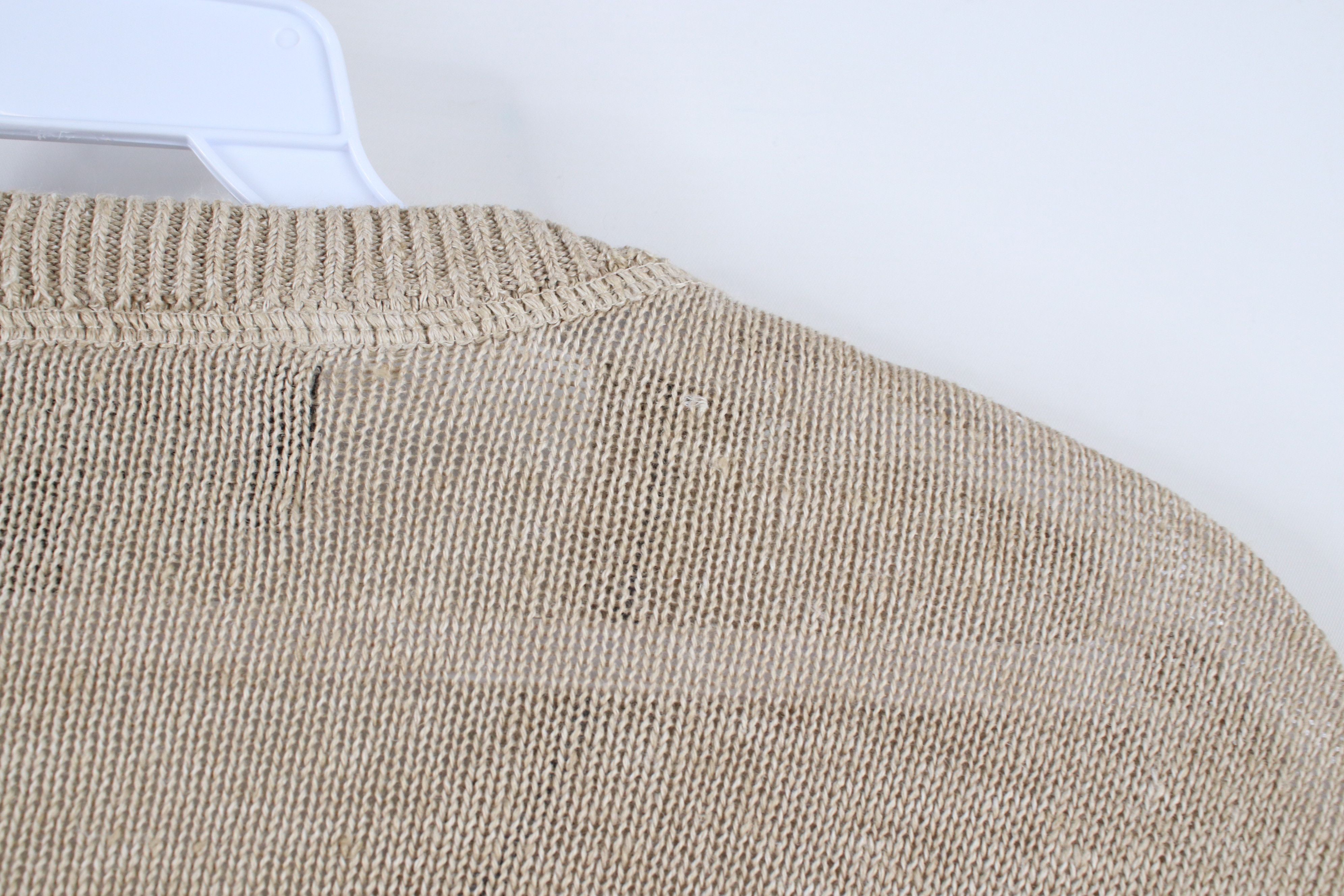 Banana Republic × Vintage Banana Republic E Canapificio Nazionale Knit Sweater Size US XL / EU 56 / 4 - 8 Thumbnail