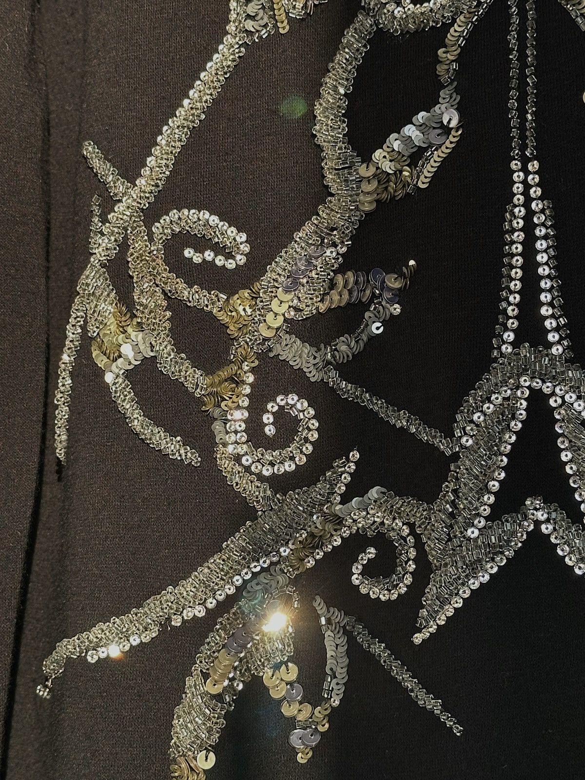 Balmain BALMAIN Decarnin 2008 Embellished Sequin Sweater 4g seller Size US M / EU 48-50 / 2 - 11 Thumbnail