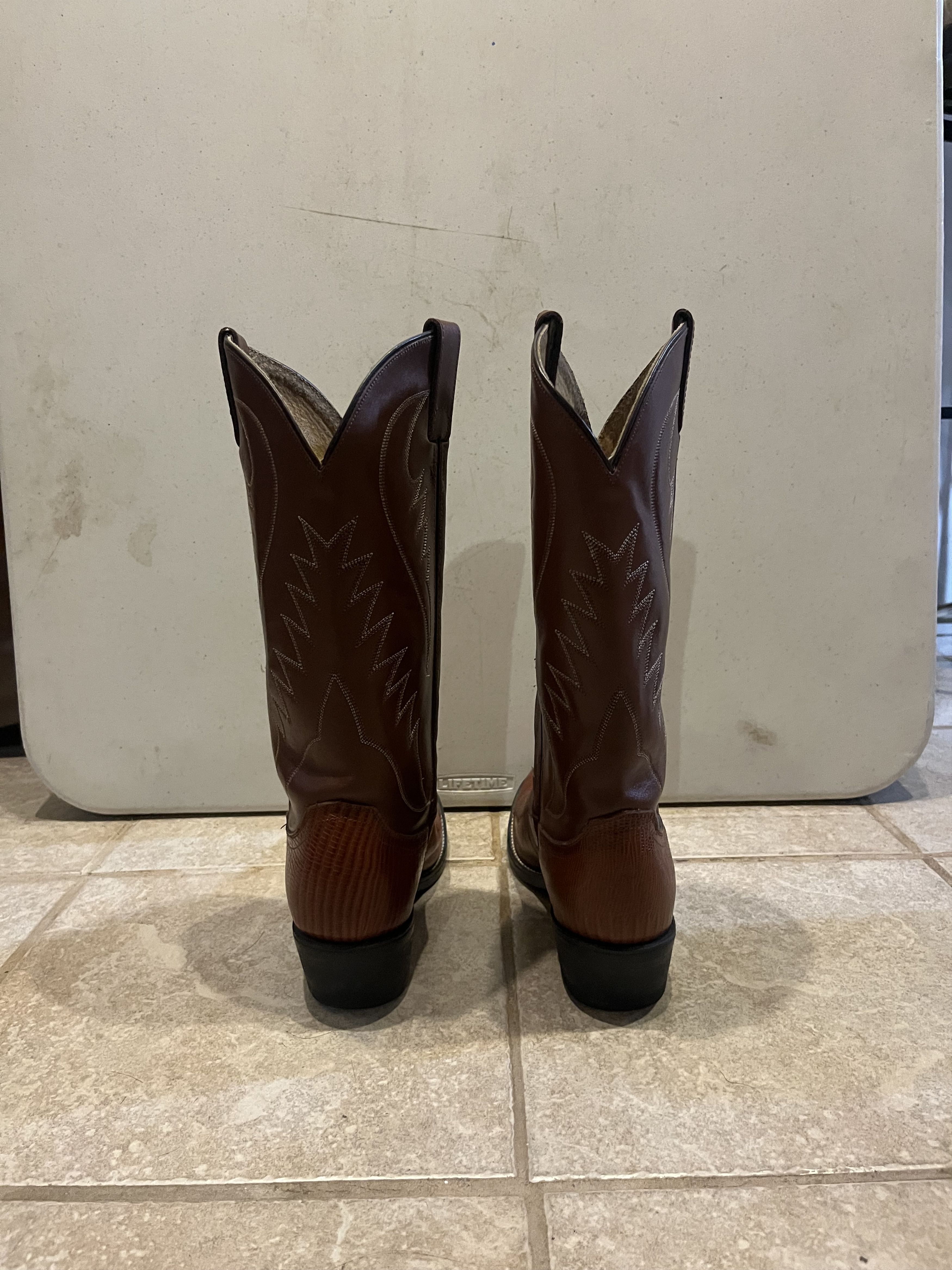Other Brown Leather Cowboy boots Size US 9.5 / EU 42-43 - 4 Thumbnail