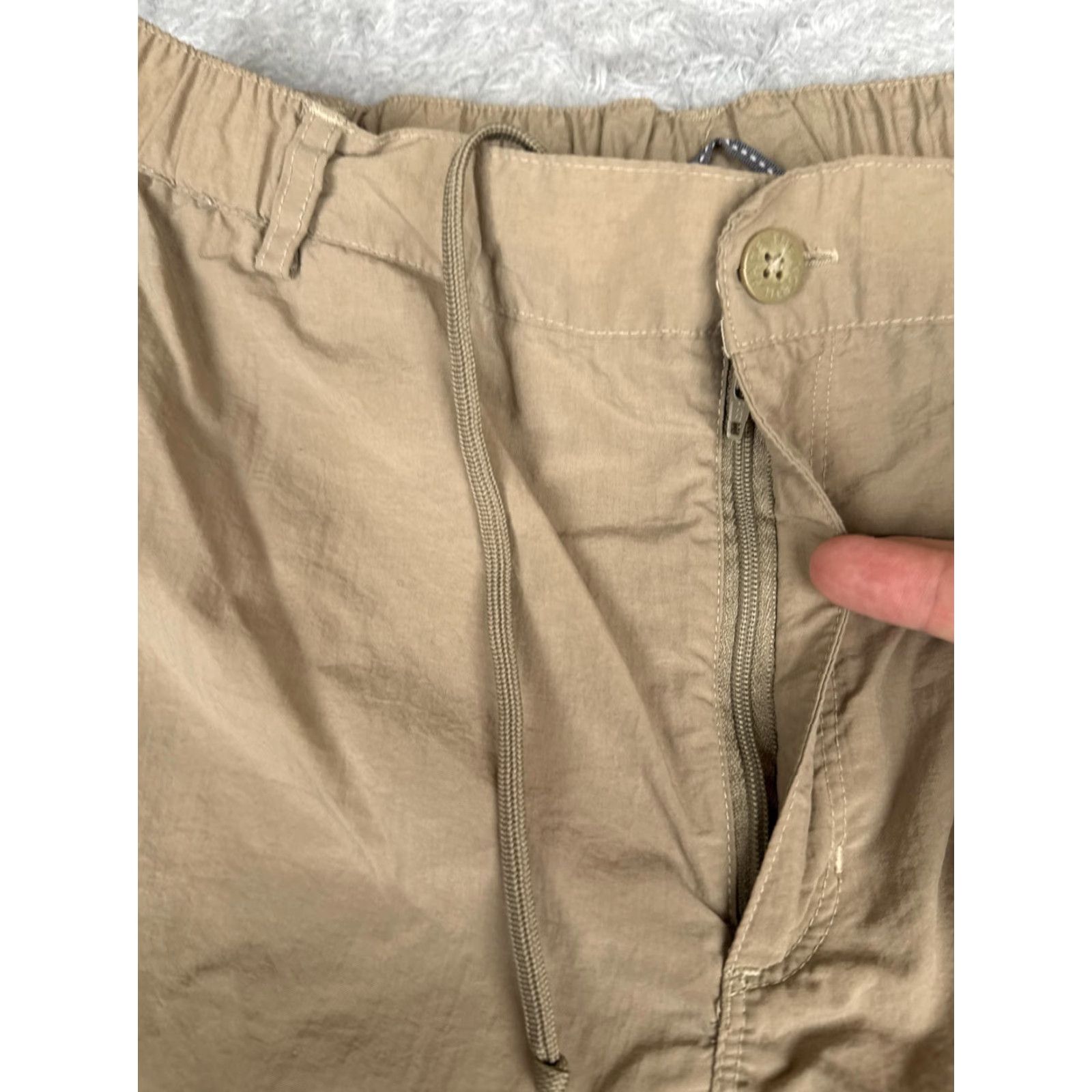 The North Face VINTAGE The North Face Pants Womens Medium Beige Hiking Nylon Elastic Waist Trail Size 32" / US 10 / IT 46 - 5 Thumbnail