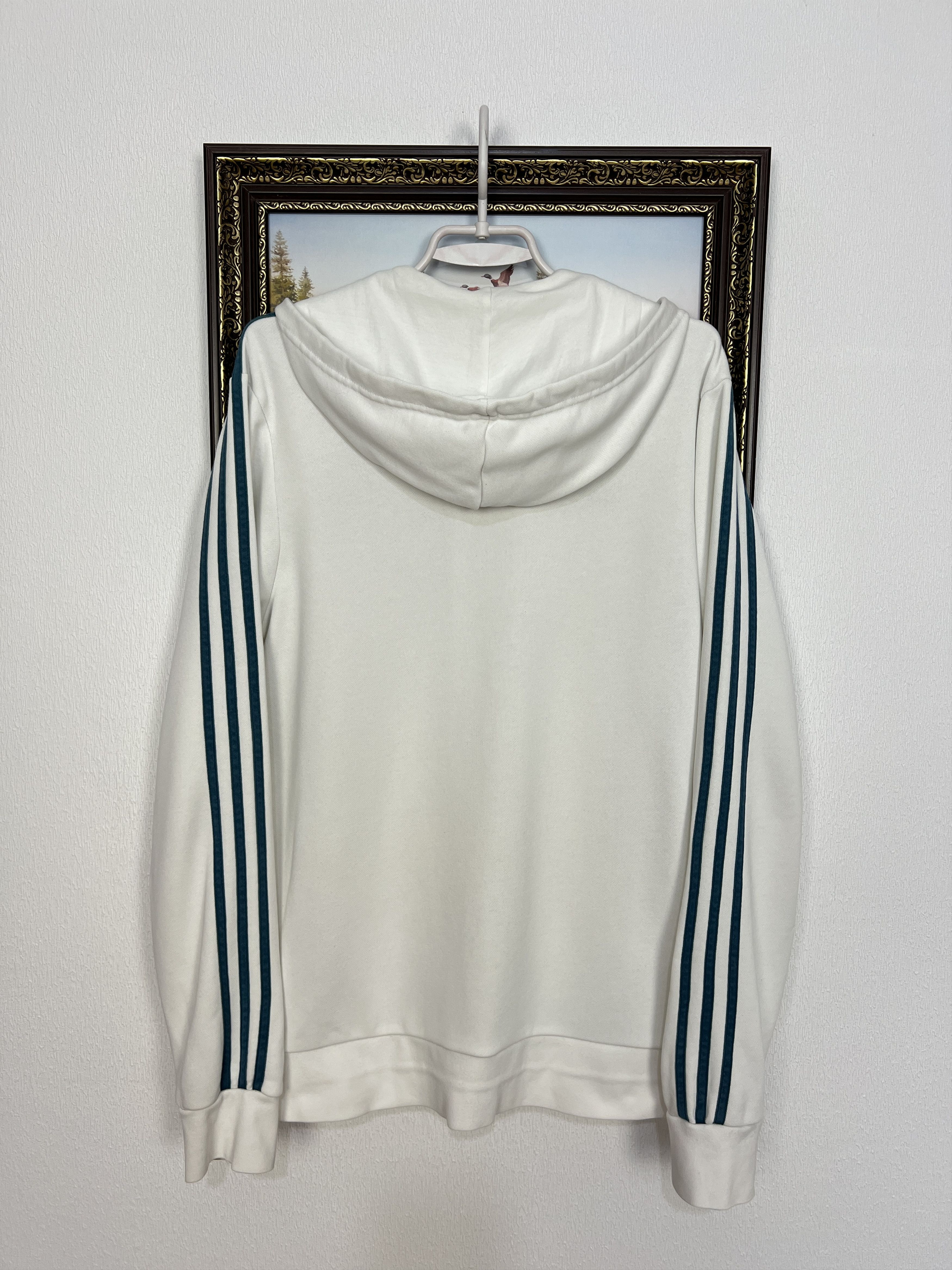 Adidas Vintage Real Madrid Football Hoodie Jacket Soccer Track Top Size US M / EU 48-50 / 2 - 9 Thumbnail