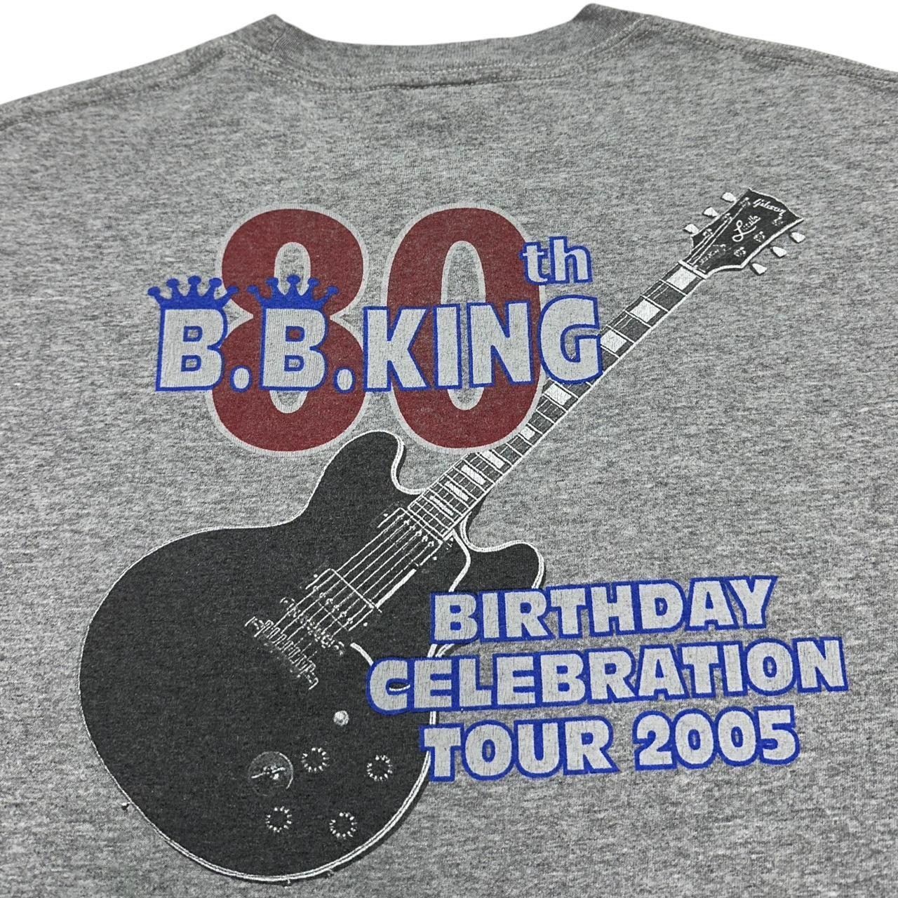 Band Tees × Vintage BB King 2005 Birthday Tour T-Shirt Size US L / EU 52-54 / 3 - 4 Thumbnail