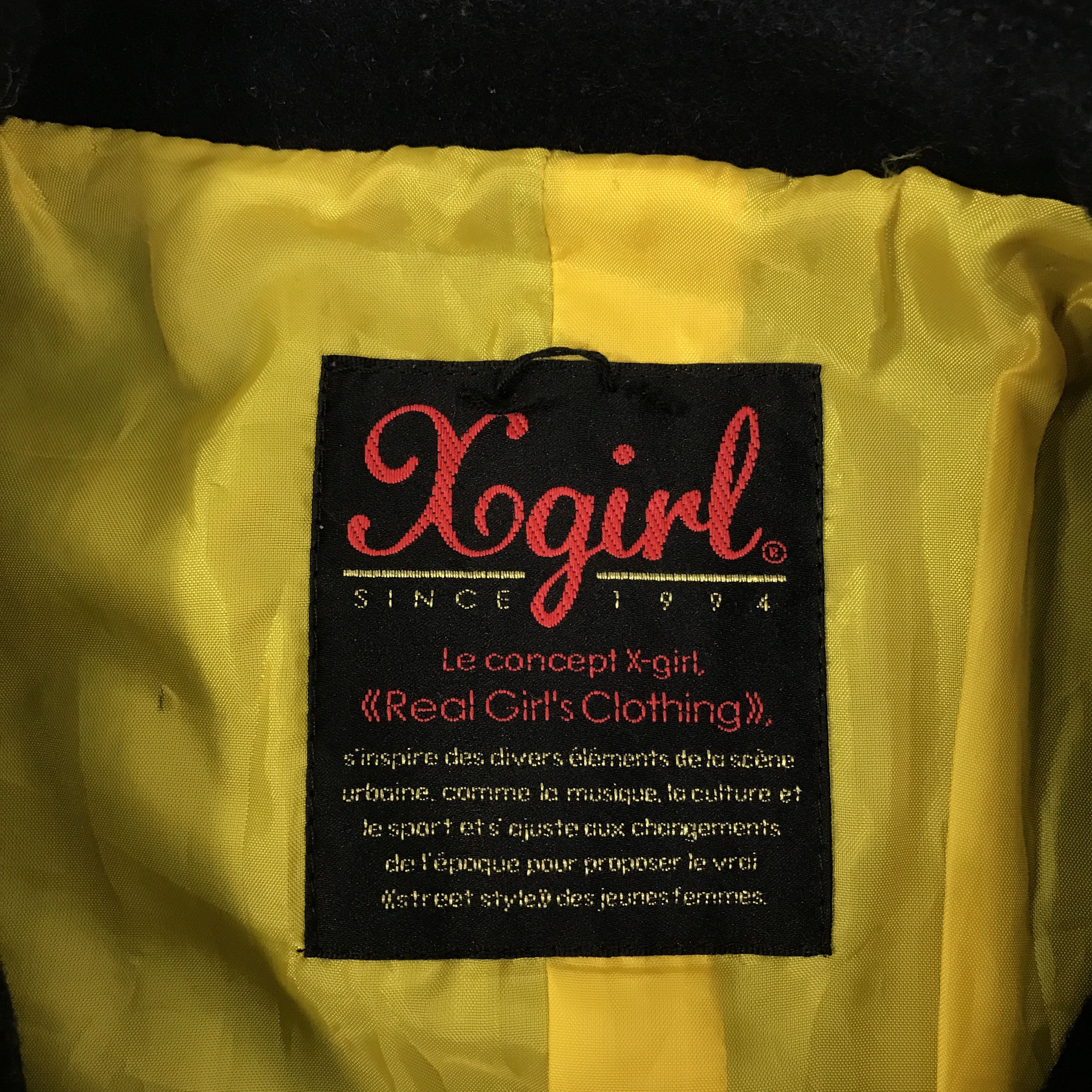 Vintage Vintage X-Girls Wool Coats Jacket K84B12 Size M / US 6-8 / IT 42-44 - 11 Thumbnail
