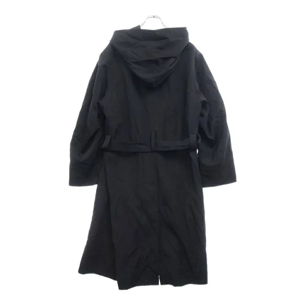 Yohji Yamamoto Yohji Yamamoto POUR HOMME Wool Gaba Hooded Robe Coat Size US M / EU 48-50 / 2 - 2 Thumbnail