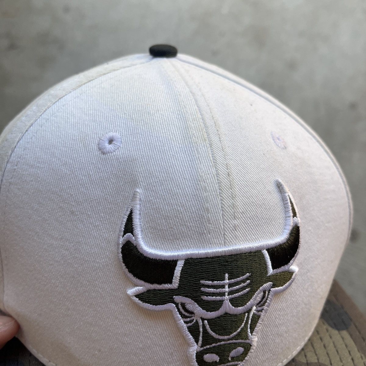 New Era Chicago Bulls New Era White Camo Snapback Size ONE SIZE - 4 Thumbnail