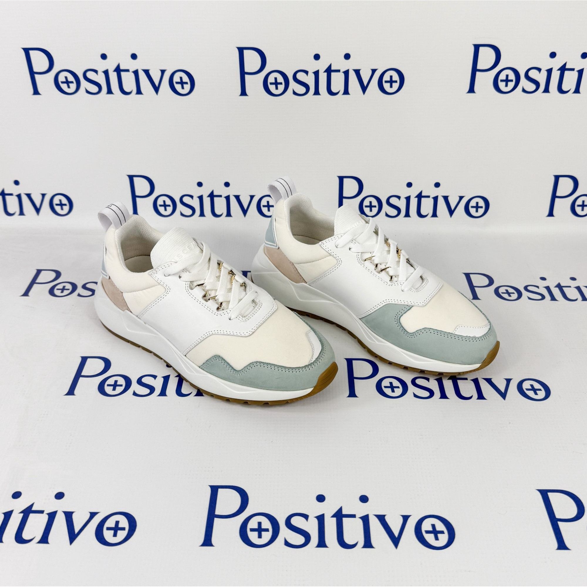 Buscemi Buscemi Ventura Light Blue Trio Leather Sneakers US 6 EU 36 Size US 6 / IT 36 - 4 Thumbnail