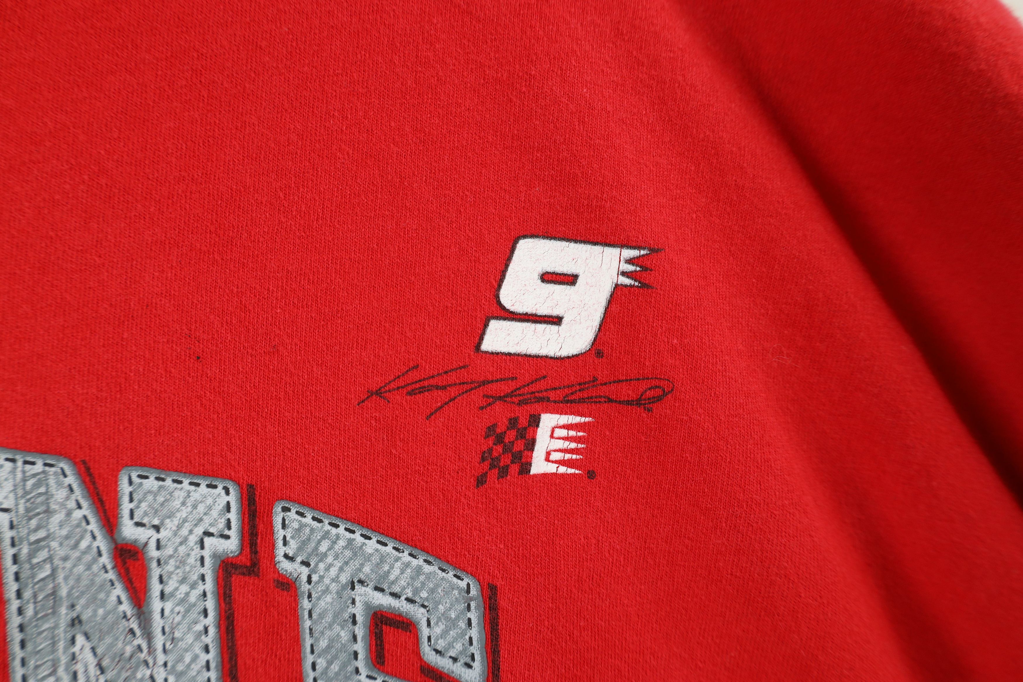 Vintage Vintage Y2K 2005 NASCAR Spell Kasey Kahne Racing T-Shirt Red Size US XXL / EU 58 / 5 - 5 Thumbnail