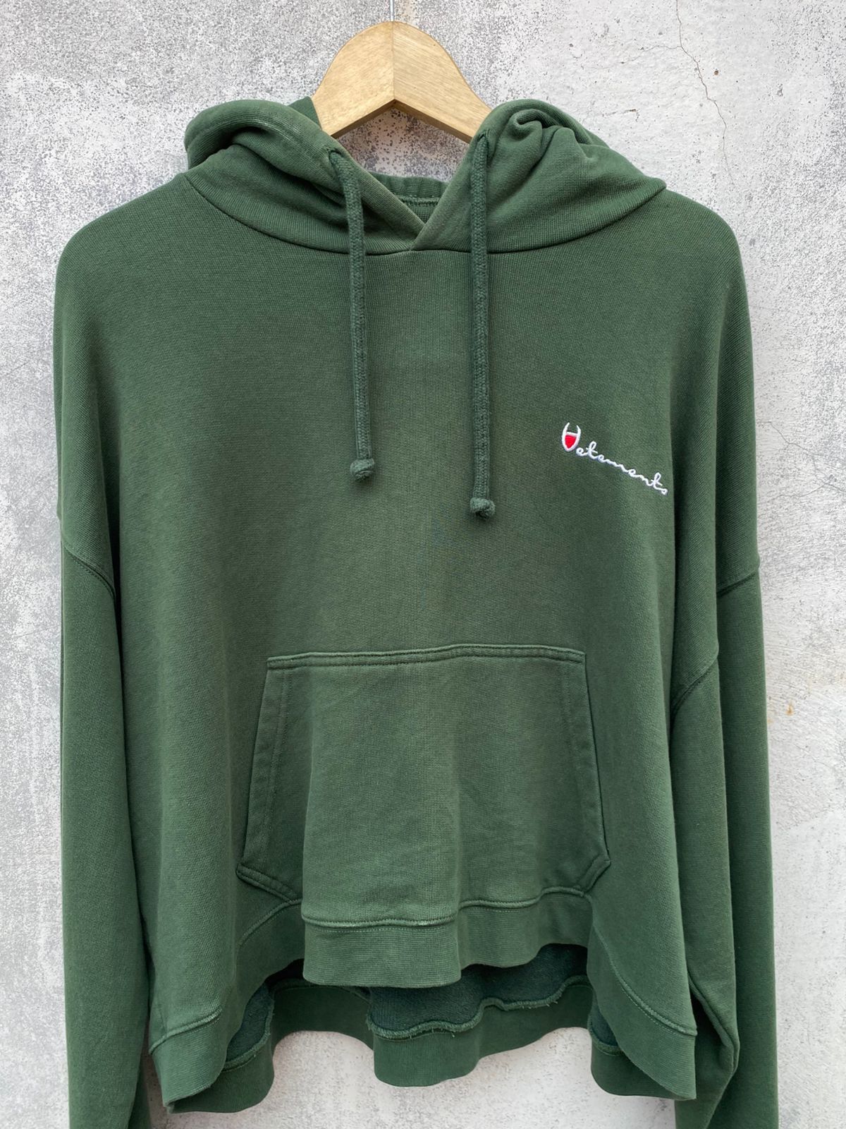 Vetements Vetements SS16 Green Polizei Hoodie Size US XS / EU 42 / 0 - 7 Thumbnail
