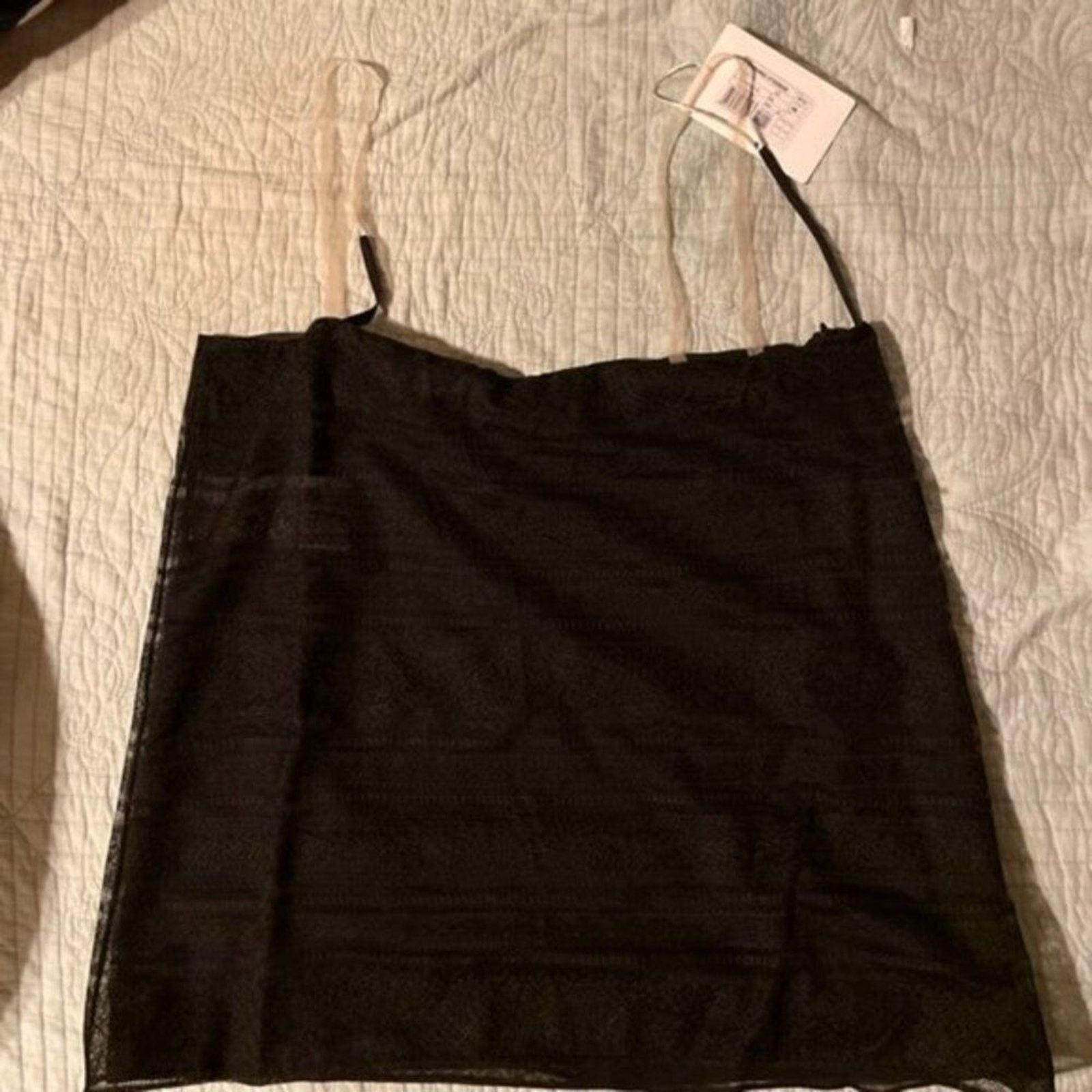 Valentino Valentino lace Tank top Black size 10 Size L / US 10 / IT 46 - 2 Thumbnail