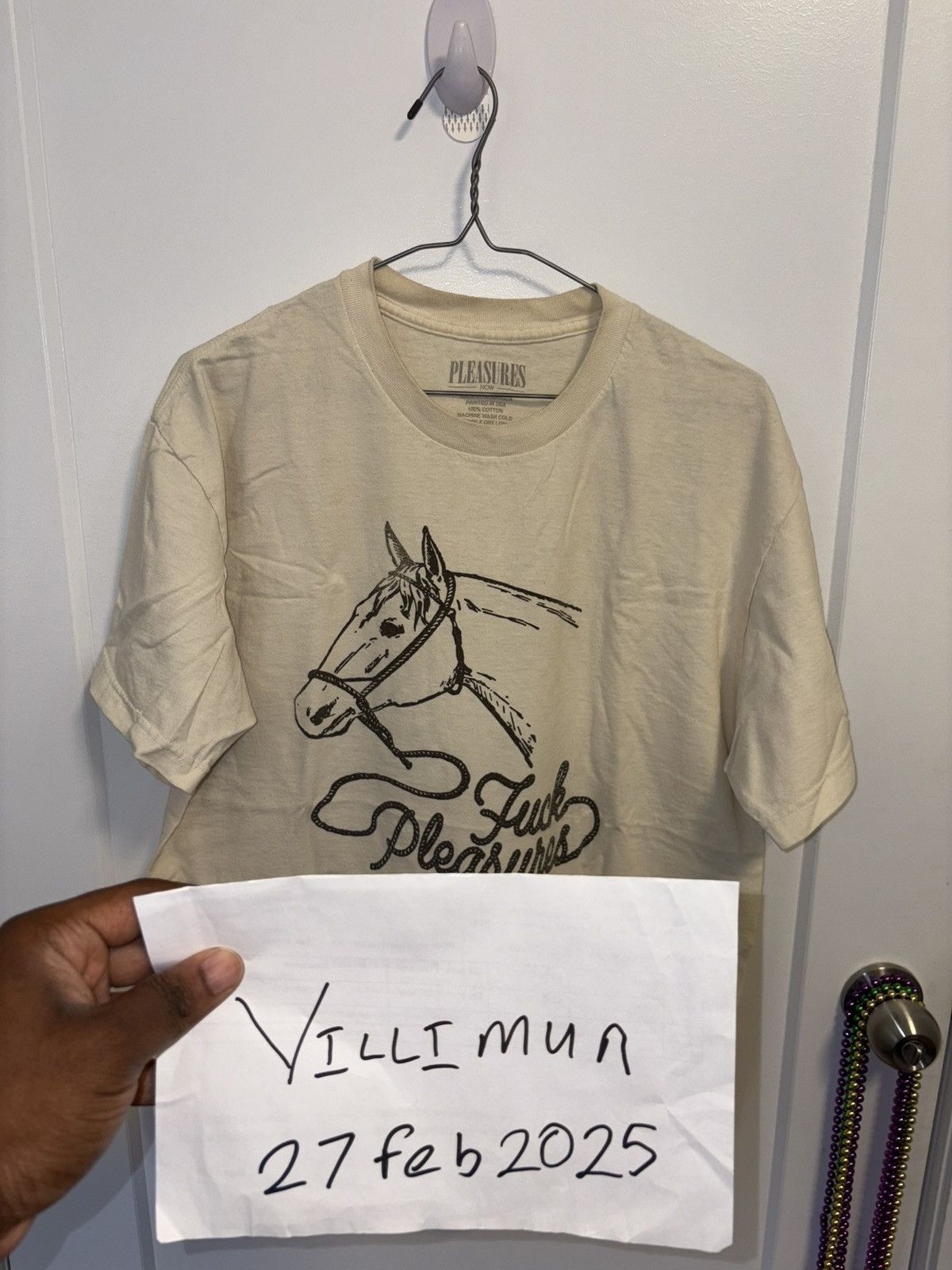 Pleasures Fuck Pleasures Tee Size US L / EU 52-54 / 3 - 5 Thumbnail