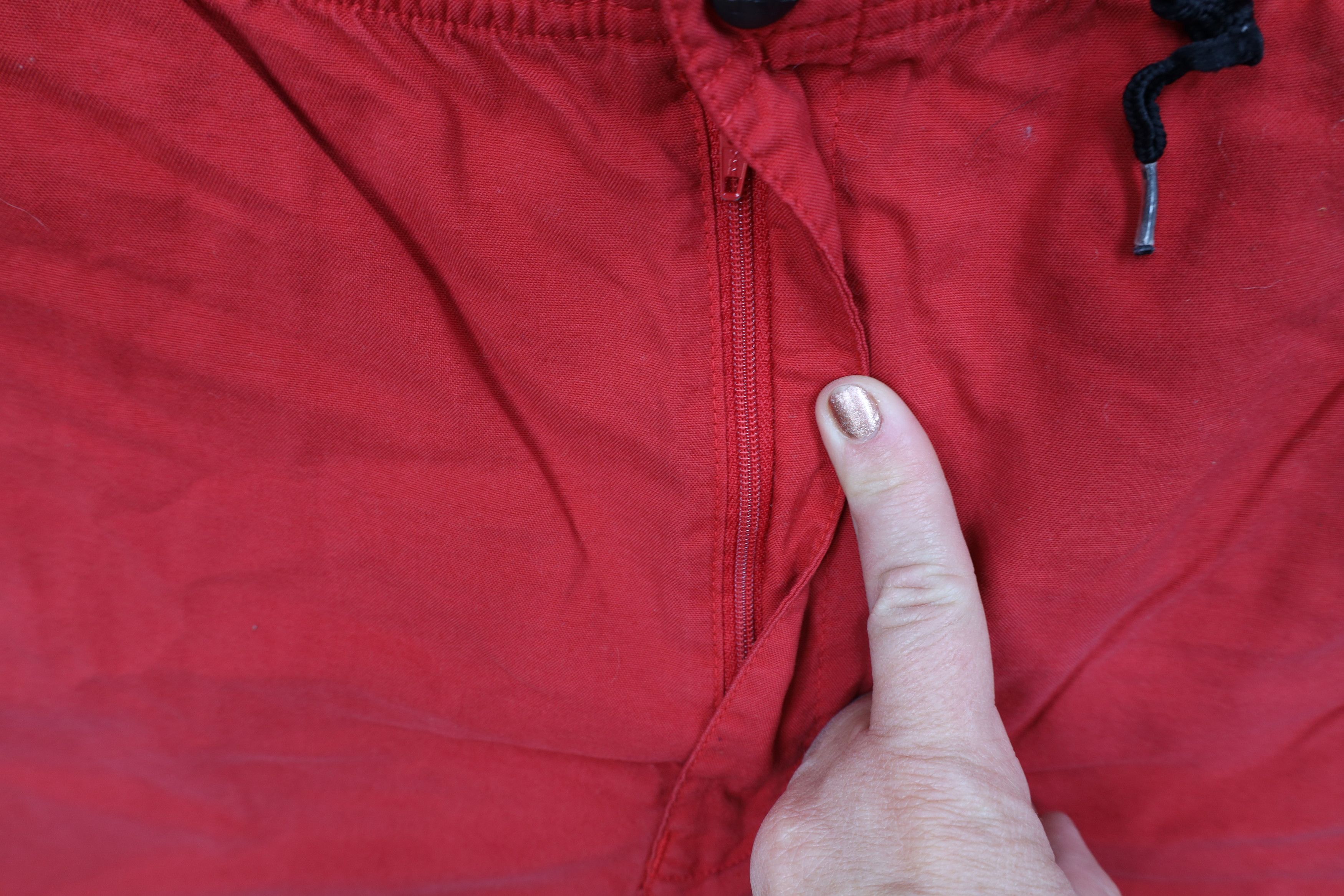 Nautica Vintage 90s Nautica Competition Above Knee Shorts Red Size US 36 / EU 52 - 6 Thumbnail