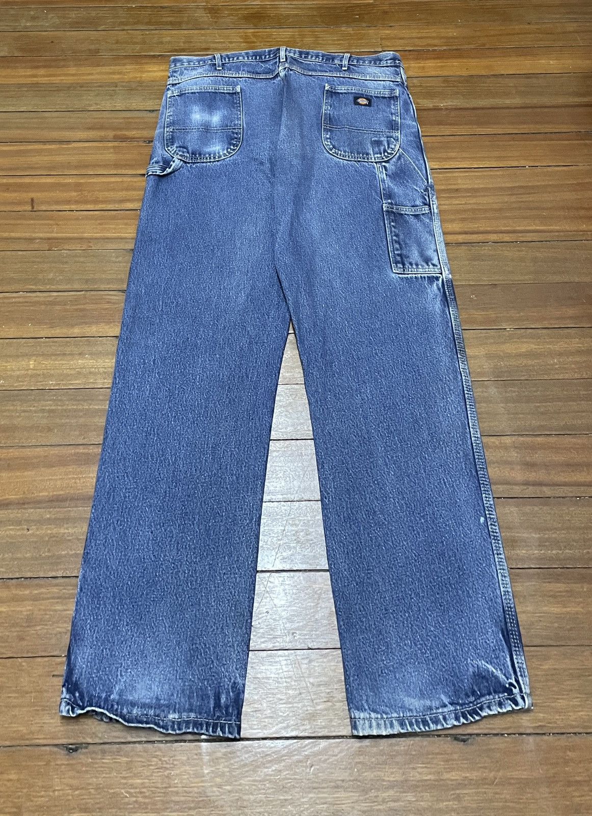 Dickies × Vintage Rare Vintage Dickies Oversized Baggy Carpenter Jeans 1990s Size US 44 / EU 60 - 2 Thumbnail