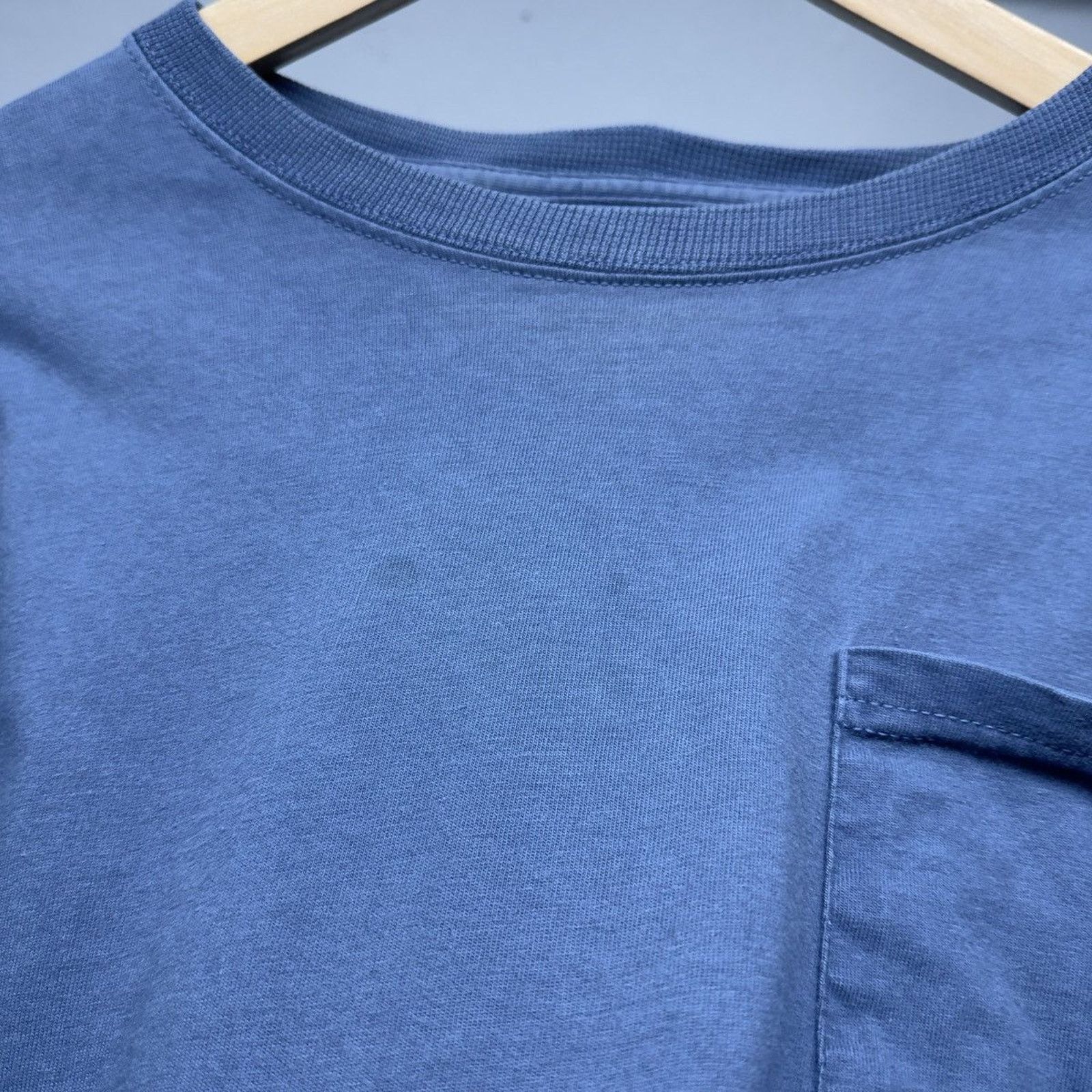 Vintage Faded Russell Athletic Blue Longsleeve Shirt ERD Grunge Size US XL / EU 56 / 4 - 3 Thumbnail