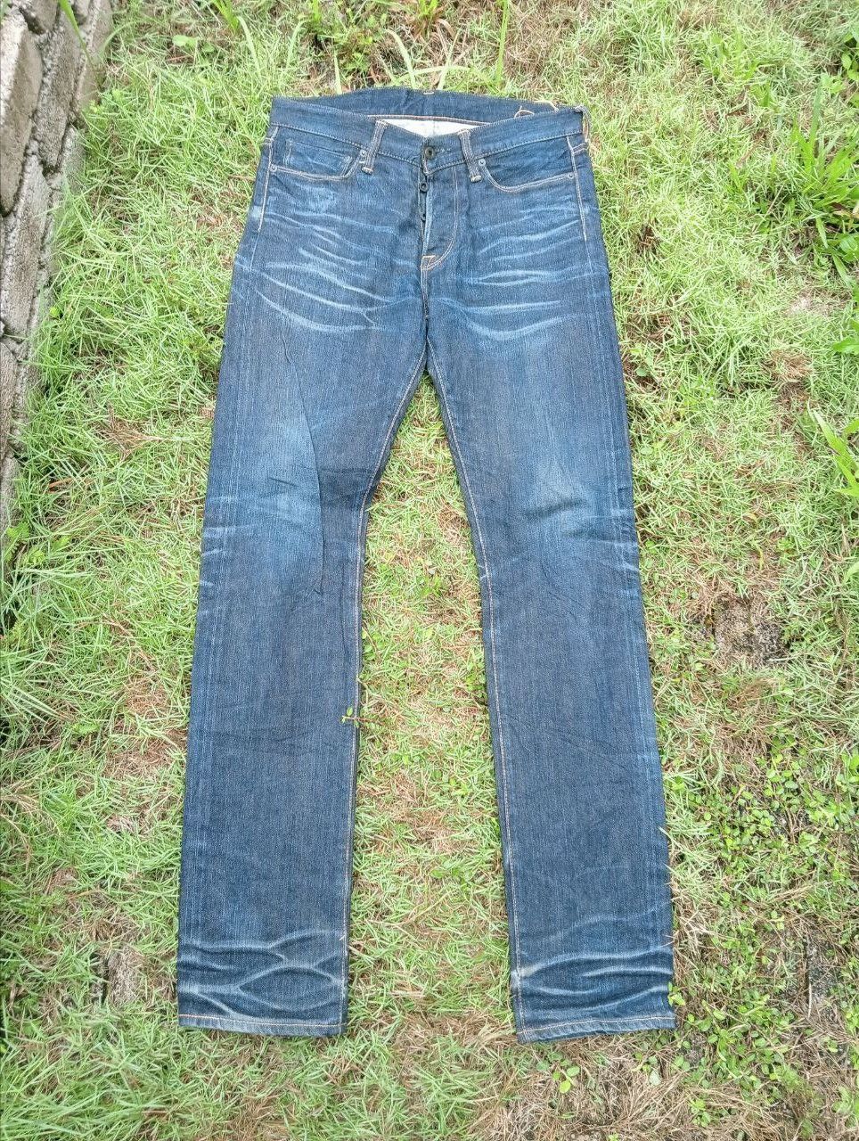 KURO JAPANESE KURO FIBRO SELVEDGE JEANS - MADE IN JAPAN Size US 32 / EU 48 - 1 Thumbnail