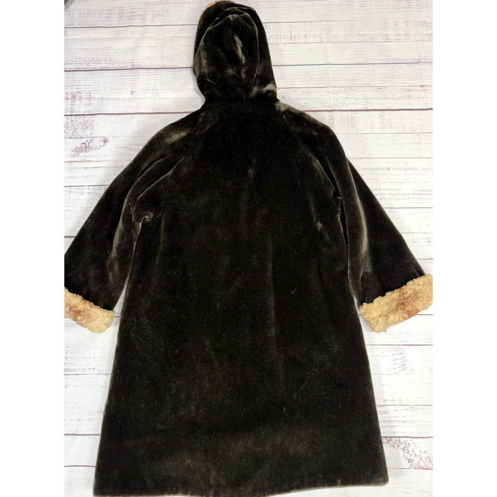 Vintage VINTAGE Glensea by Glenoit Dark green Coat Jacket Hooded Mid Length XL Size XL / US 12-14 / IT 48-50 - 5 Thumbnail