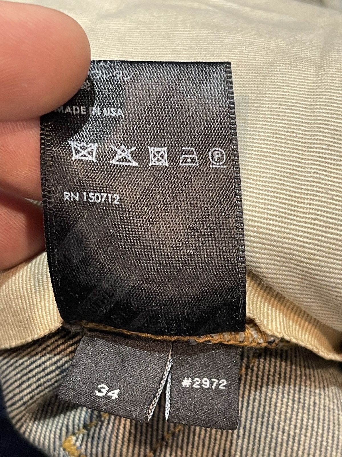 Amiri Size 34 - Amiri Plain Skinny Blue Denim Retail $1,090 Size US 34 / EU 50 - 12 Thumbnail