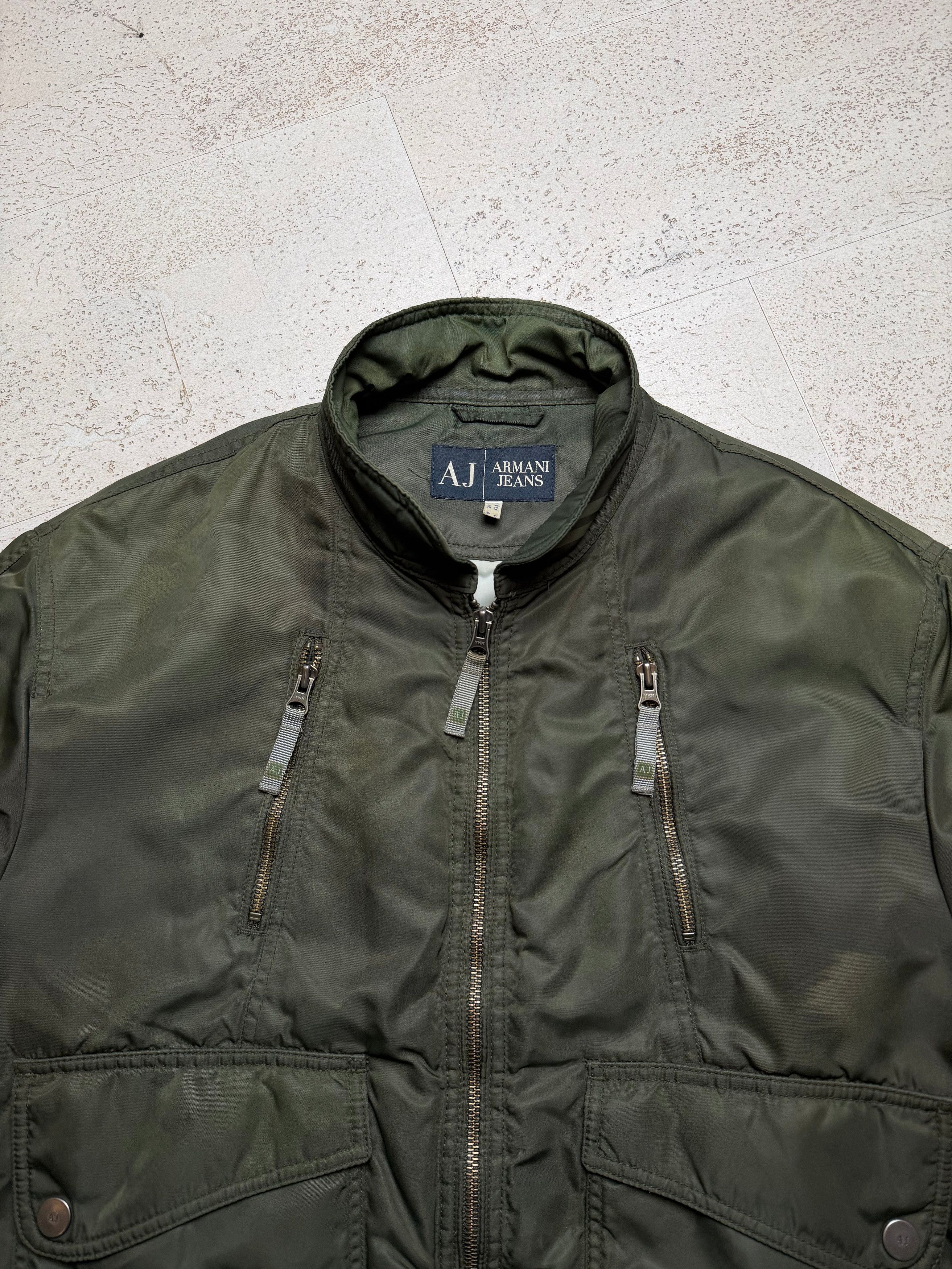 Armani Armani Jeans Bomber Jacket (L) Size US L / EU 52-54 / 3 - 2 Thumbnail