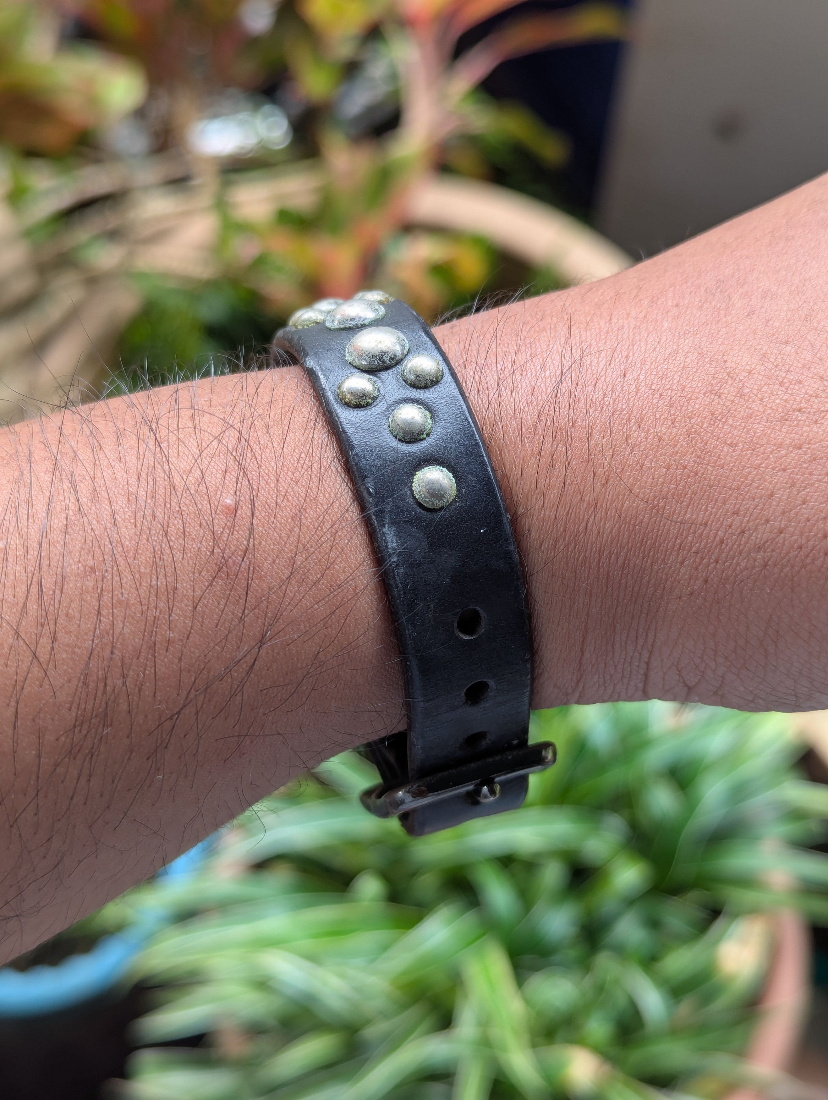 Jam Home Made Jam Home Made Studded Leather Bracelet Size ONE SIZE - 2 Thumbnail