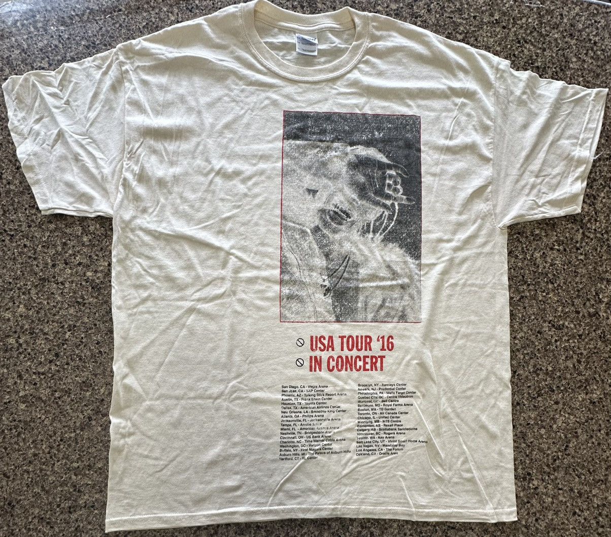 Travis Scott Travis Scott 2016 Rodeo Tour Tee Grail Never Worn/ XL 