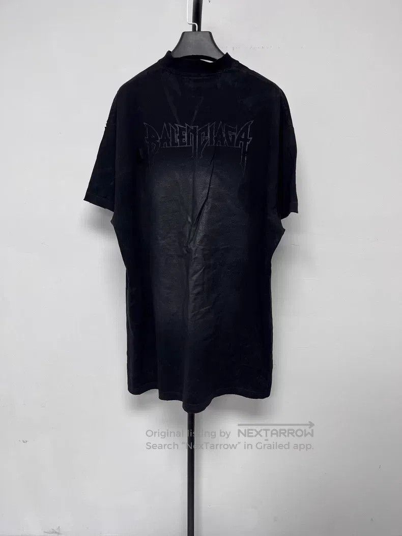 Balenciaga Balenciaga Letter Printed Round Neck Casual Short Sleeve T Size US S / EU 44-46 / 1 - 2 Thumbnail