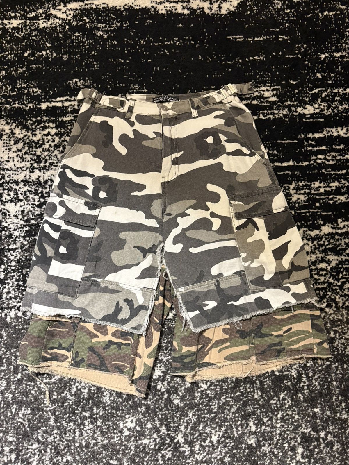 PROJECT G/R × murd333r.fm murd333r.fm x Project G/R LAYERED SKIRT