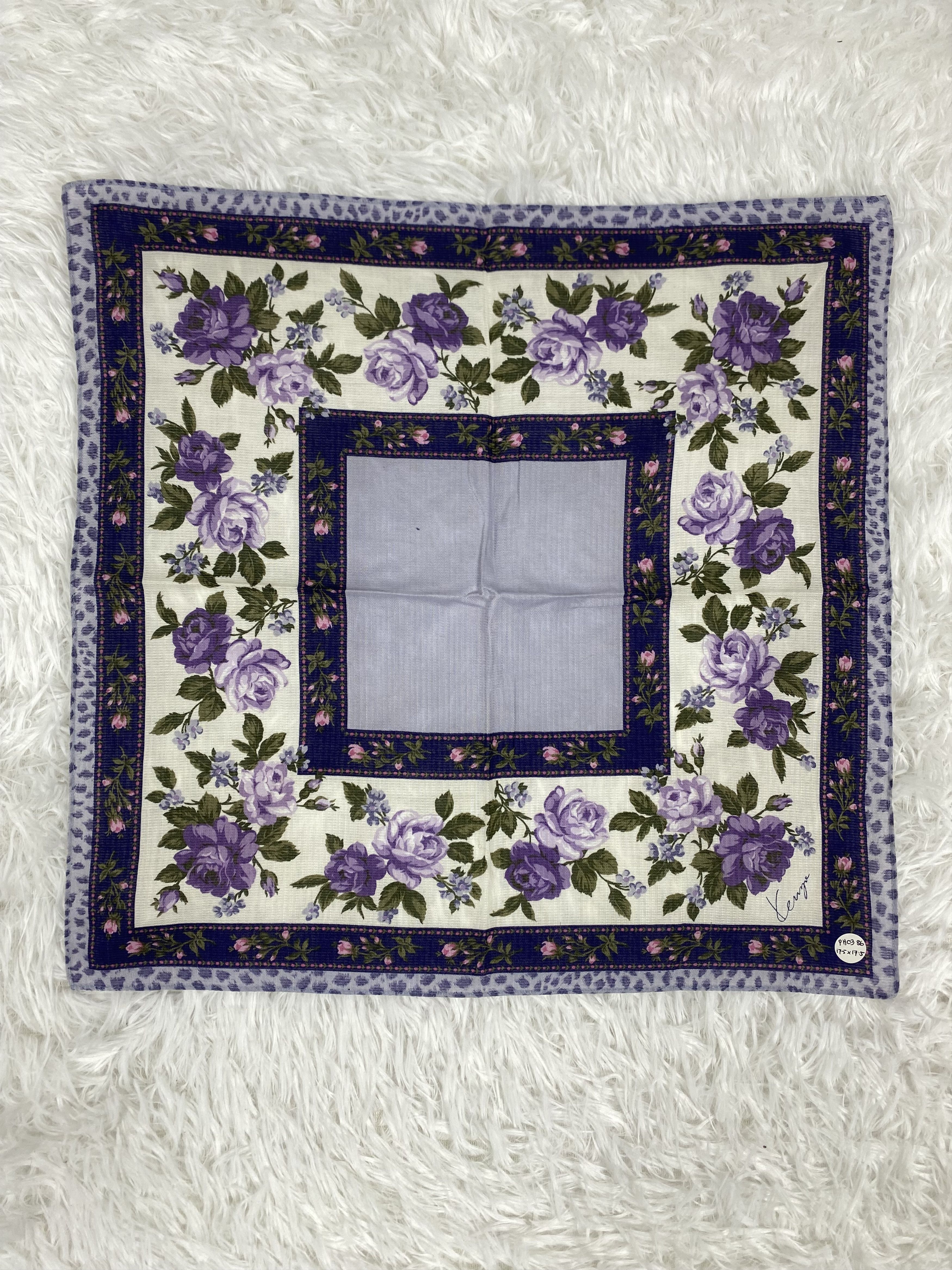 Kenzo Vintage Kenzo Handkerchief Neckerchief Ph0386 Size ONE SIZE - 3 Thumbnail
