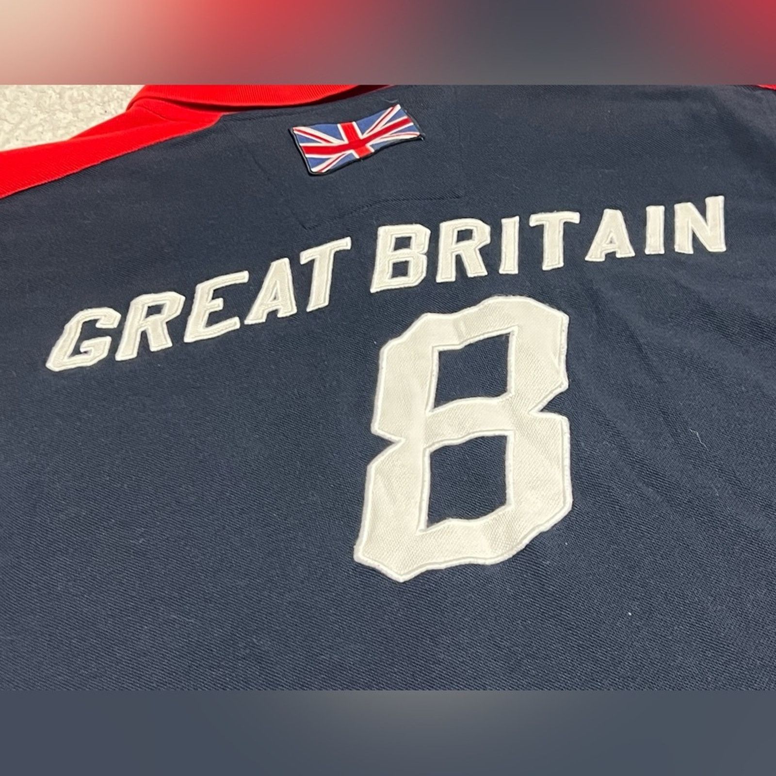 Nautica Nautica Rugby Polo Shirt Great Britain Shirt CLEAN Size US XL / EU 56 / 4 - 6 Thumbnail