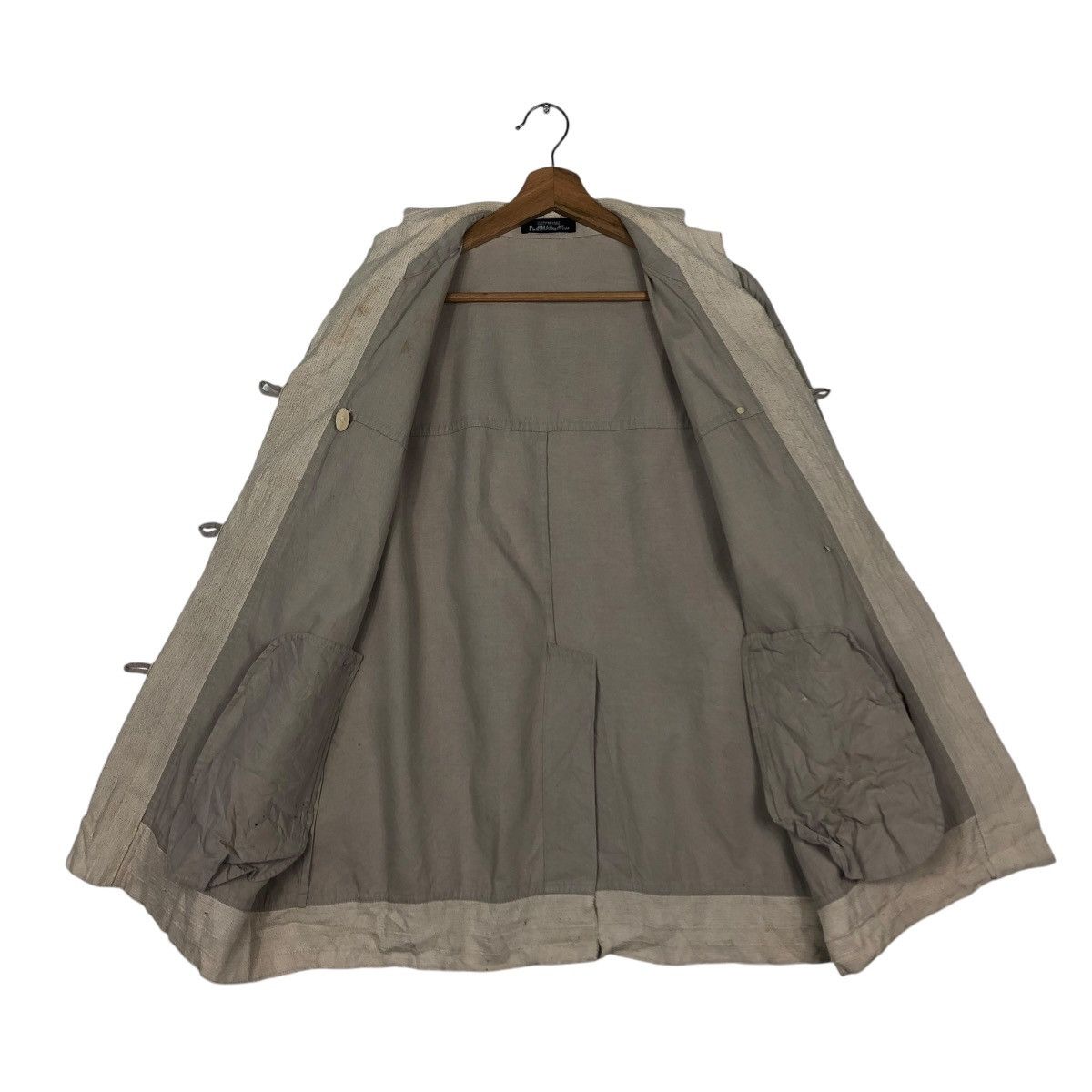Issey Miyake 🔥VINTAGE ISSEY MIYAKE PERMANENTE MANDARIN BUTTON JACKET Size US M / EU 48-50 / 2 - 15 Thumbnail