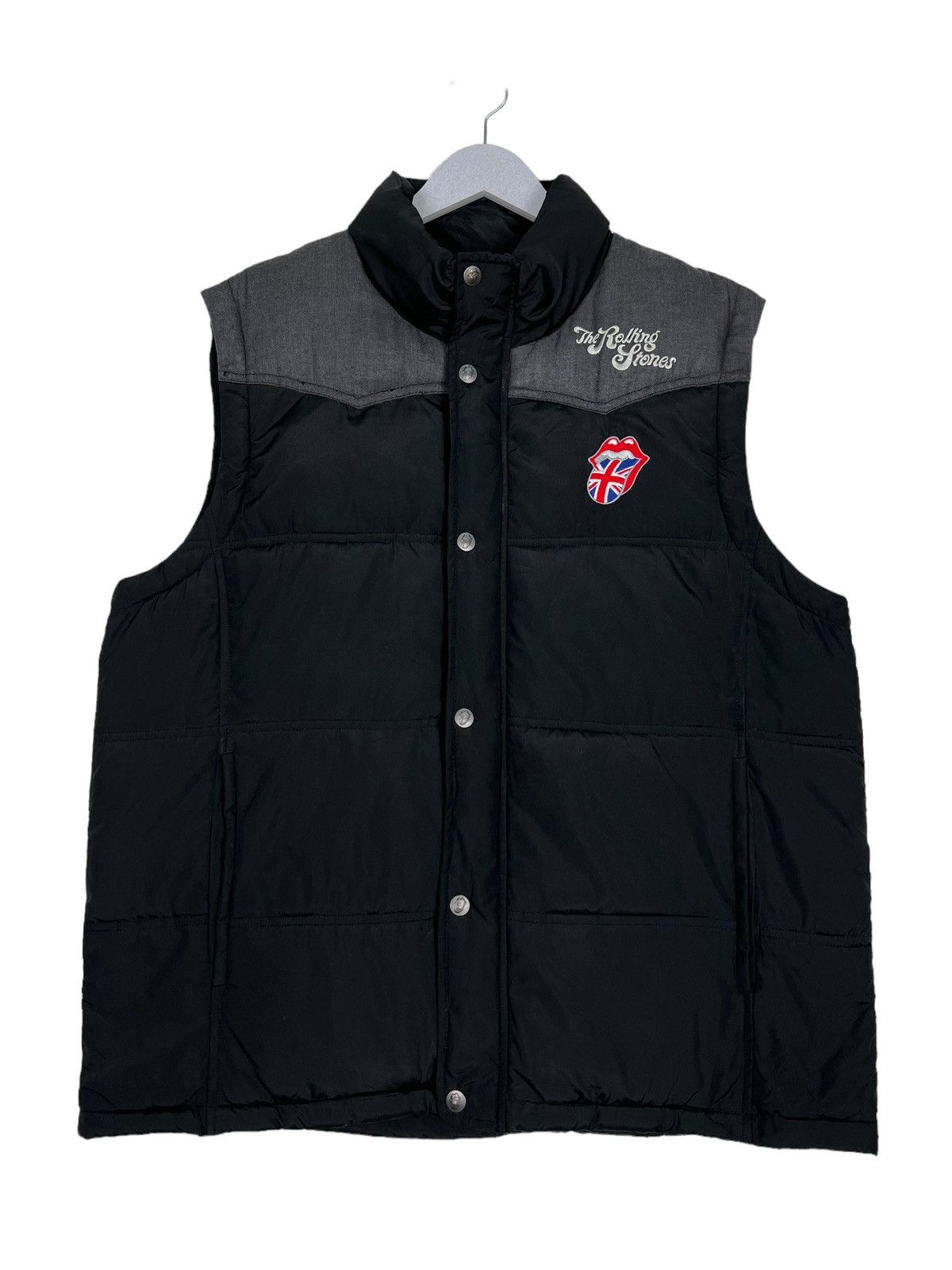 The Rolling Stones THE ROLLING STONES SLEEVE LESS LIGHT PUFFER Size US L / EU 52-54 / 3 - 1 Thumbnail