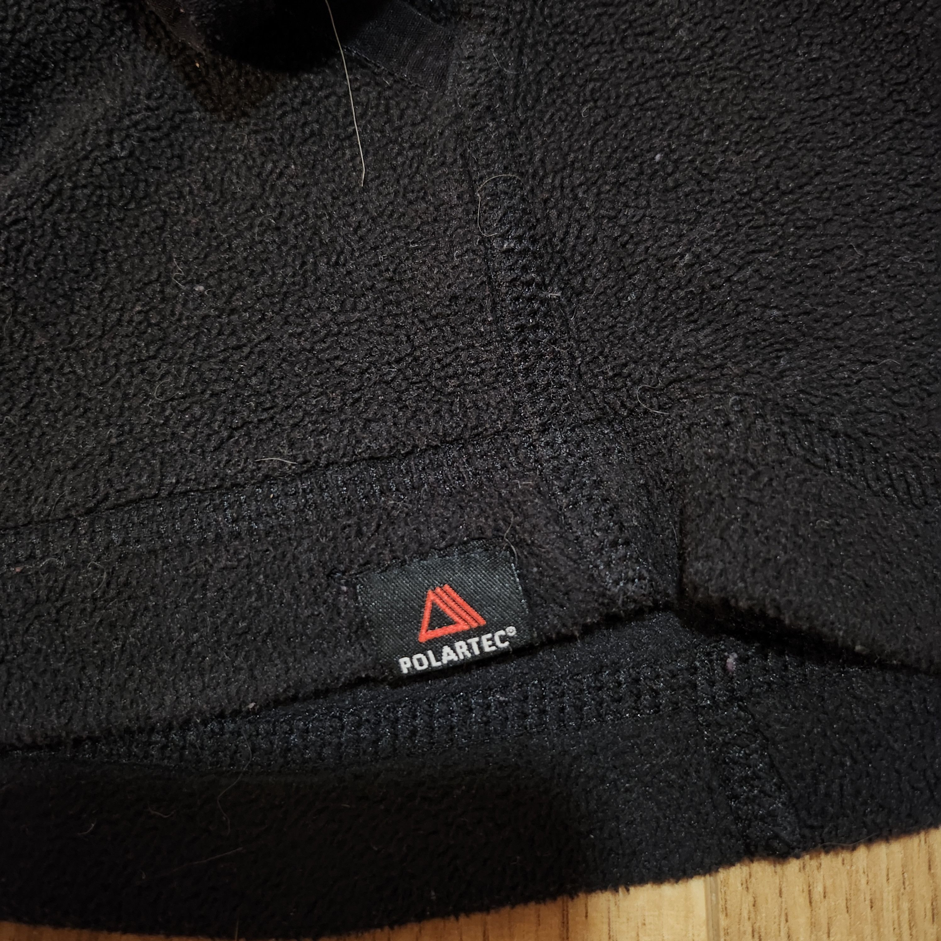 Polartec × The North Face TNF Fleece Hoodie Black with White Logo Size S / US 4 / IT 40 - 5 Thumbnail