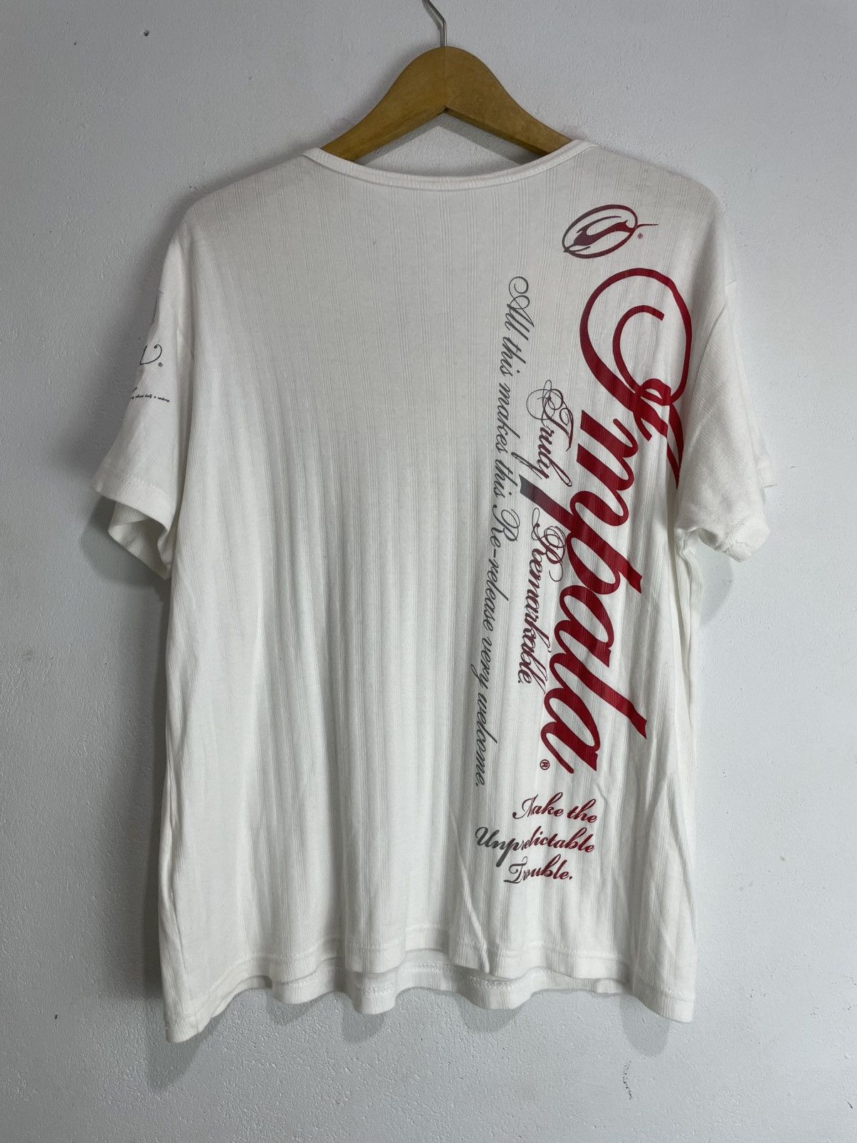 Hysteric Glamour Japanese Impala Sick Poem Tee gothic y2k Size US L / EU 52-54 / 3 - 3 Thumbnail