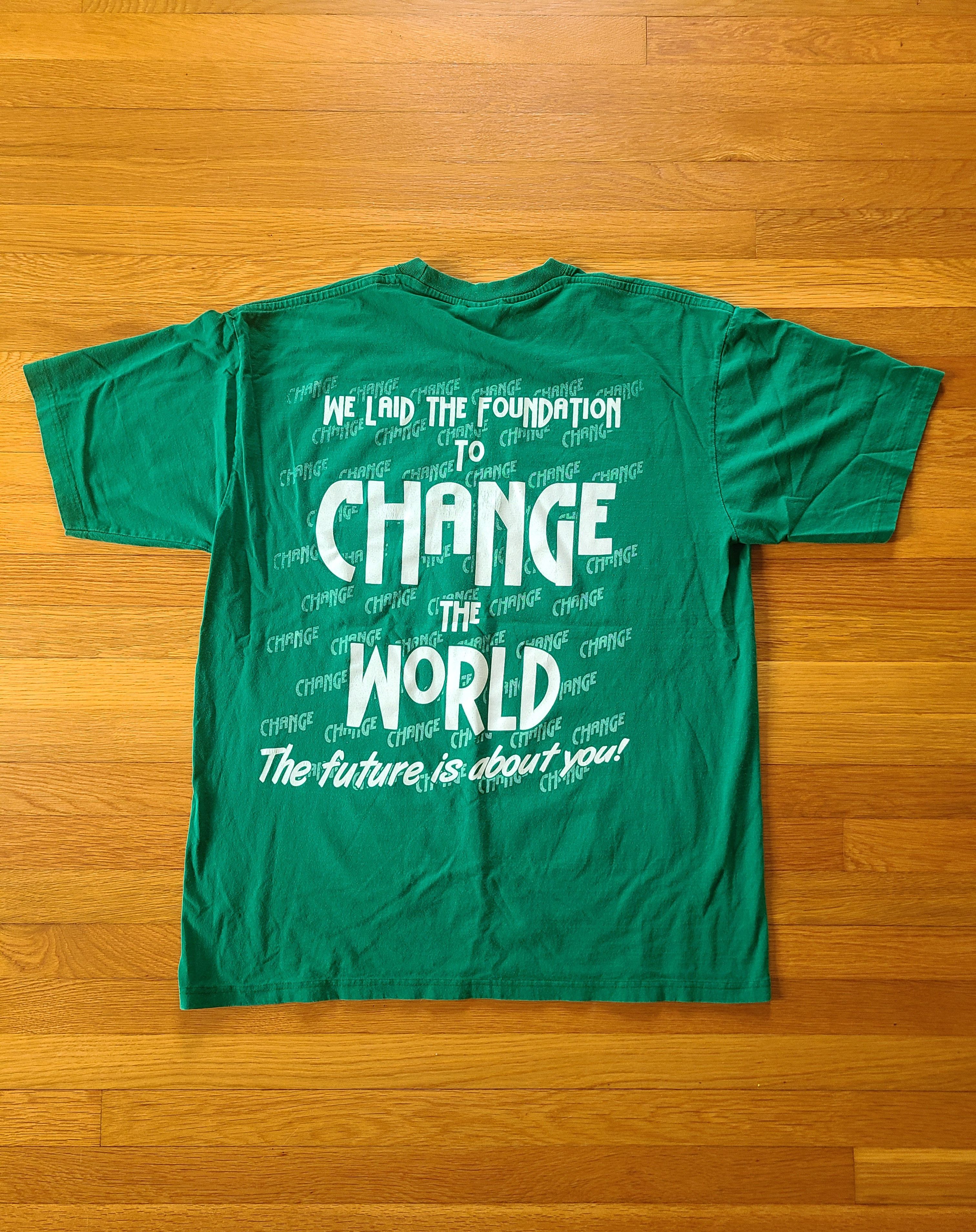 Nutmeg × Rap Tees × Vintage We Still Have The Dream Obama 08 Campaign Shirt 🇺🇸 Size US XXL / EU 58 / 5 - 2 Thumbnail