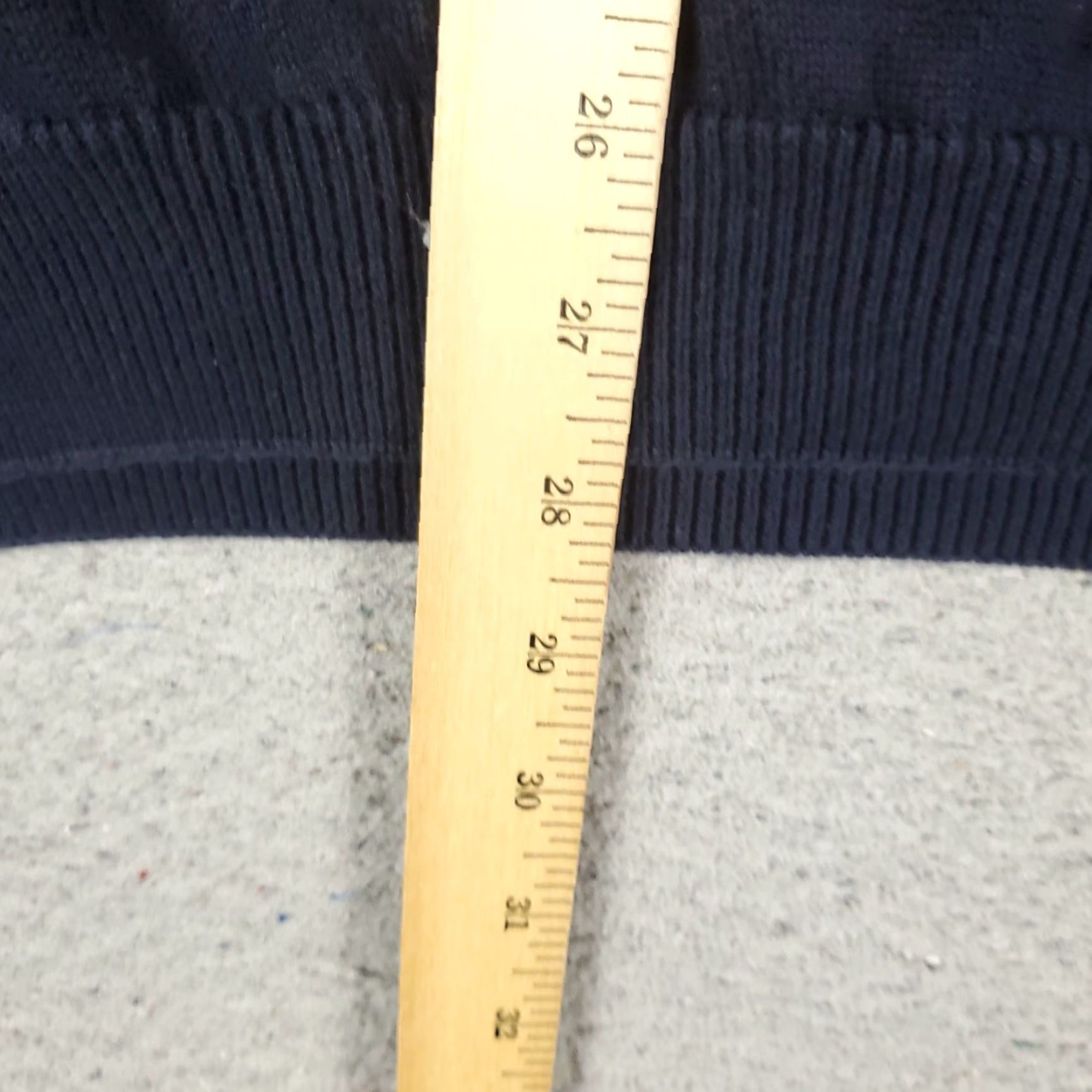 Lacoste VINTAGE Lacoste Sweater Men's Size 6 Pullover Knitted V-Neck Blue Cotton Casual Size US S / EU 44-46 / 1 - 7 Thumbnail