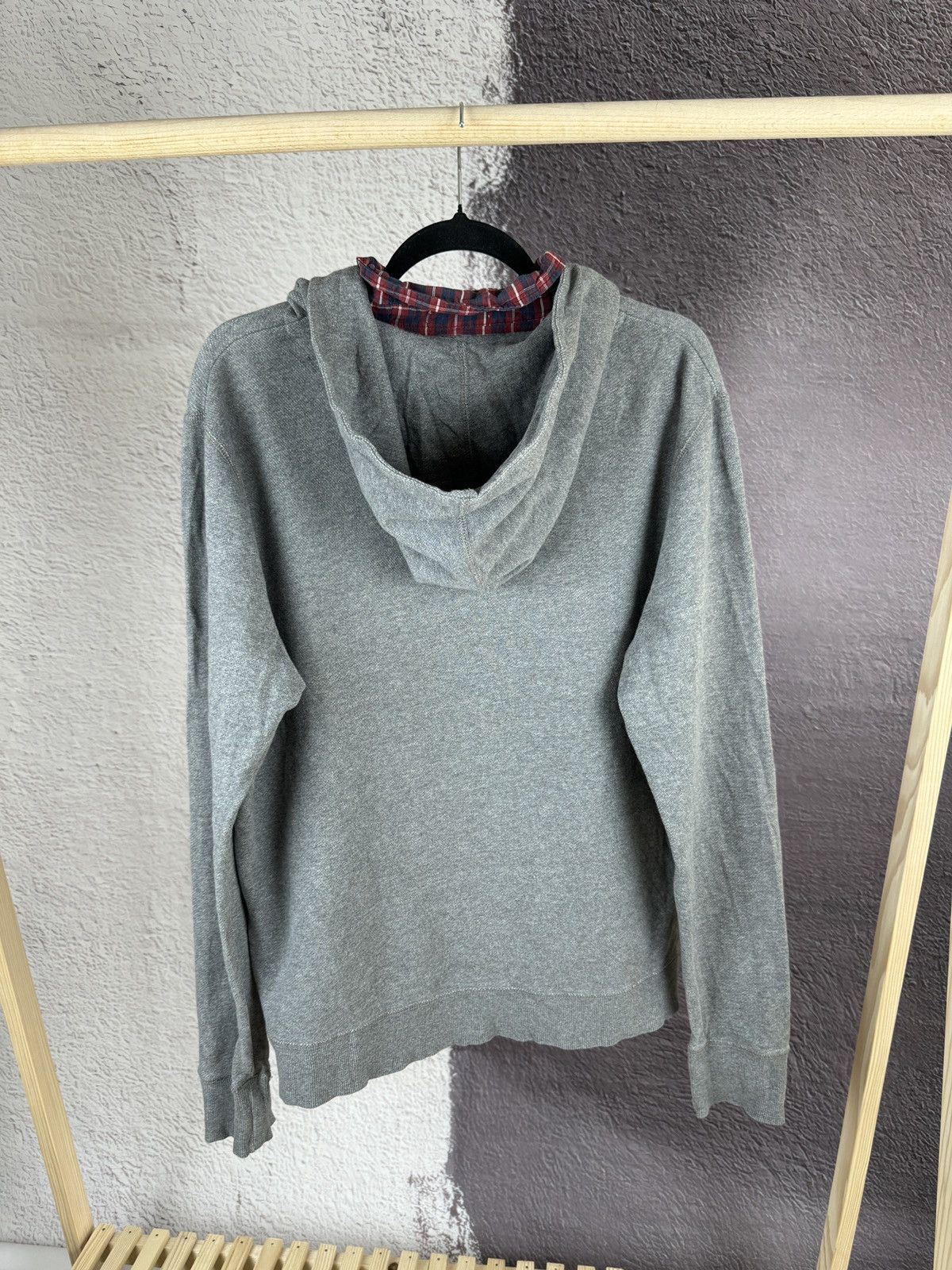 Other Back Number grey Japanese style hoodie with shirt Size US XL / EU 56 / 4 - 13 Thumbnail