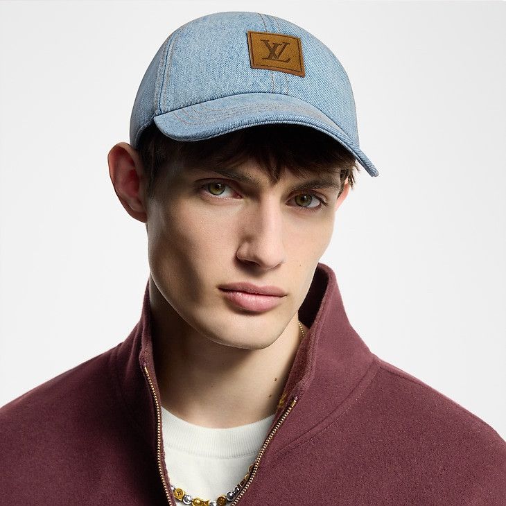 Louis Vuitton LV Staples Denim Cap Size ONE SIZE - 1 Thumbnail