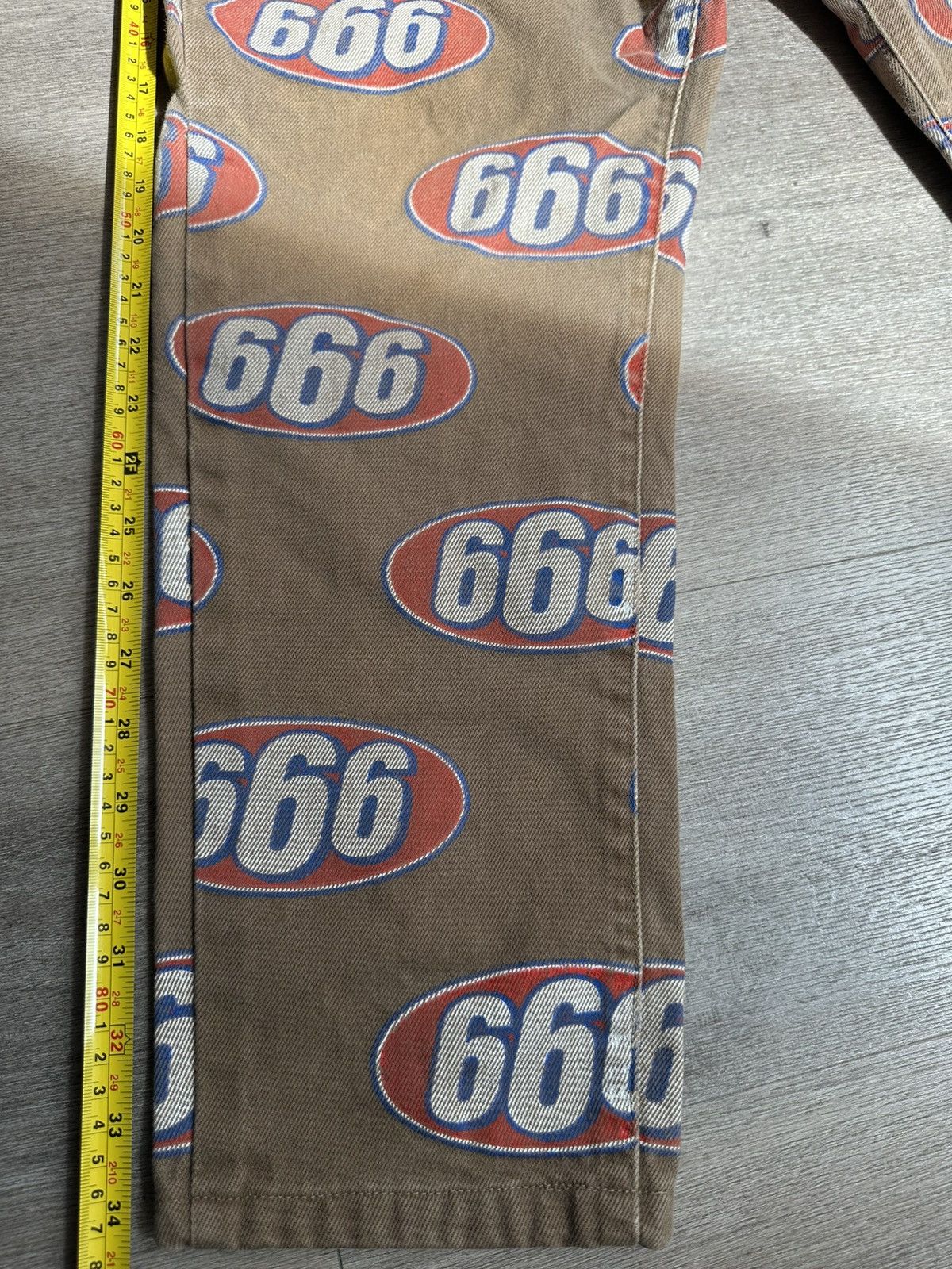 Supreme Supreme 666 5 pocket jeans Size US 32 / EU 48 - 10 Thumbnail