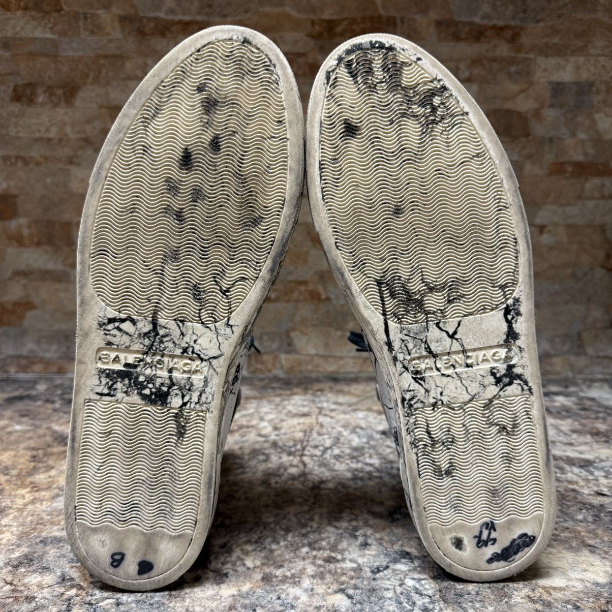 Balenciaga Balenciaga Marble High Top Sneakers Men’s Size 10 US / 43 Size US 10 / EU 43 - 5 Thumbnail