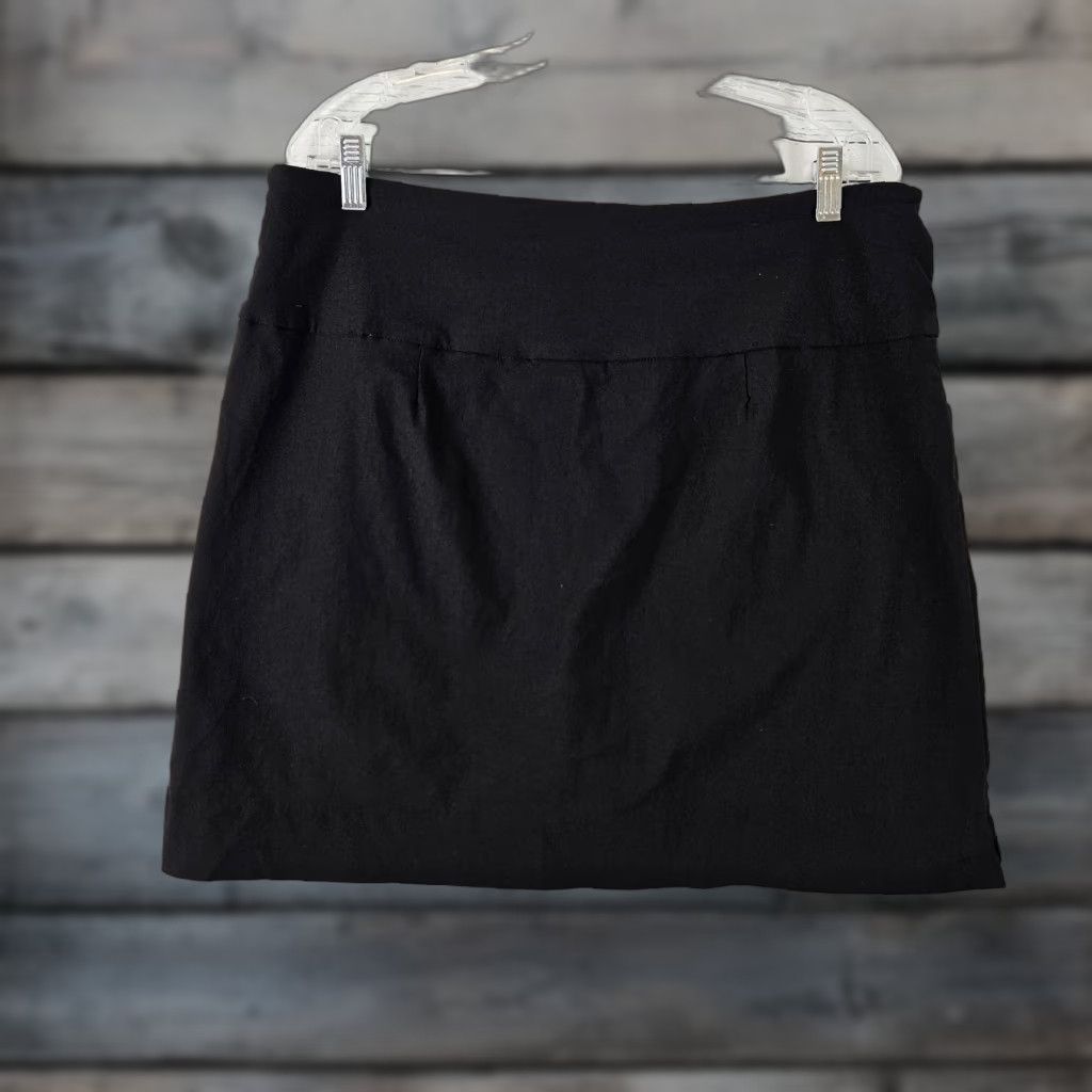 Vintage SC&Co Womens Skort XL Black Pockets Pull On Activewear Size ONE SIZE - 1 Thumbnail